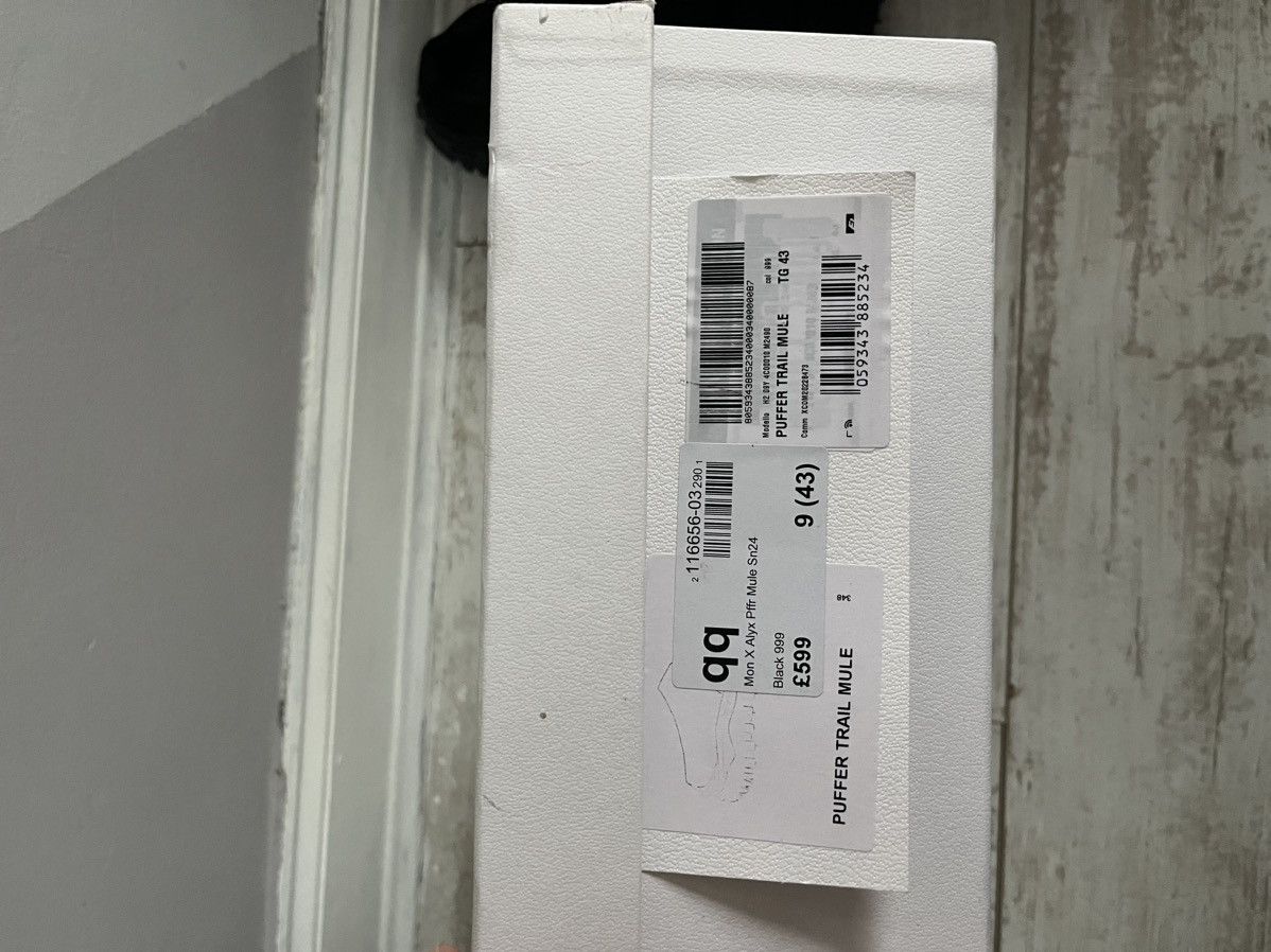 1017 ALYX 9SM Moncler x alyx puffer trail mule Size US 10 / EU 43 - 6 Thumbnail