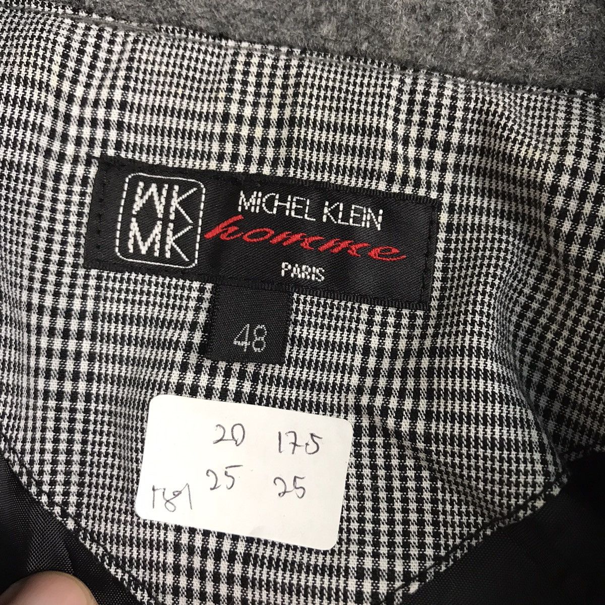 Japanese Brand × Michel Klein MICHEL KLEIN ZIPPER WOOL JACKET Size US M / EU 48-50 / 2 - 12 Thumbnail