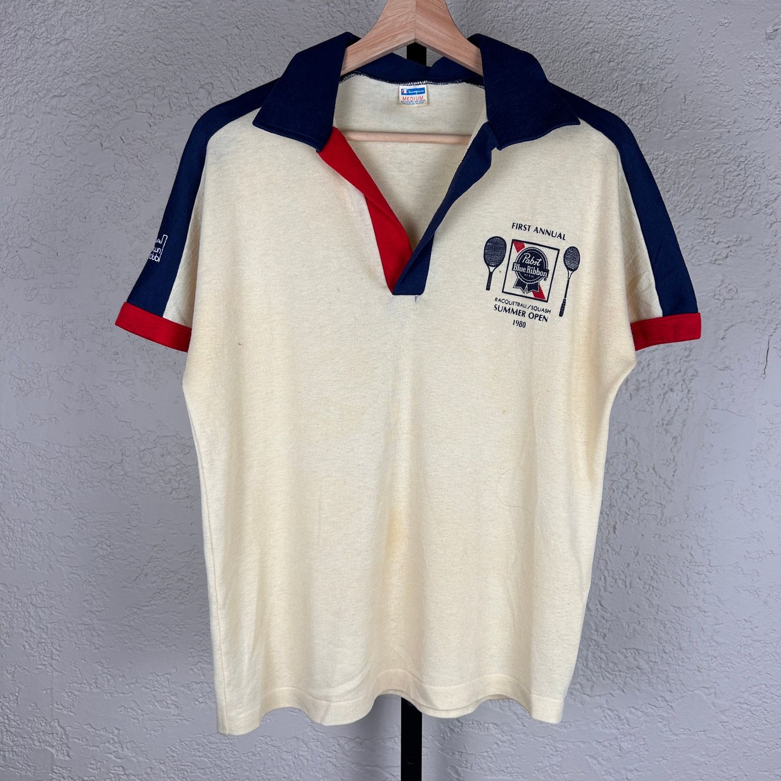 Champion Blue Bar 1980 First Annual PBR Summer Open Med Polo