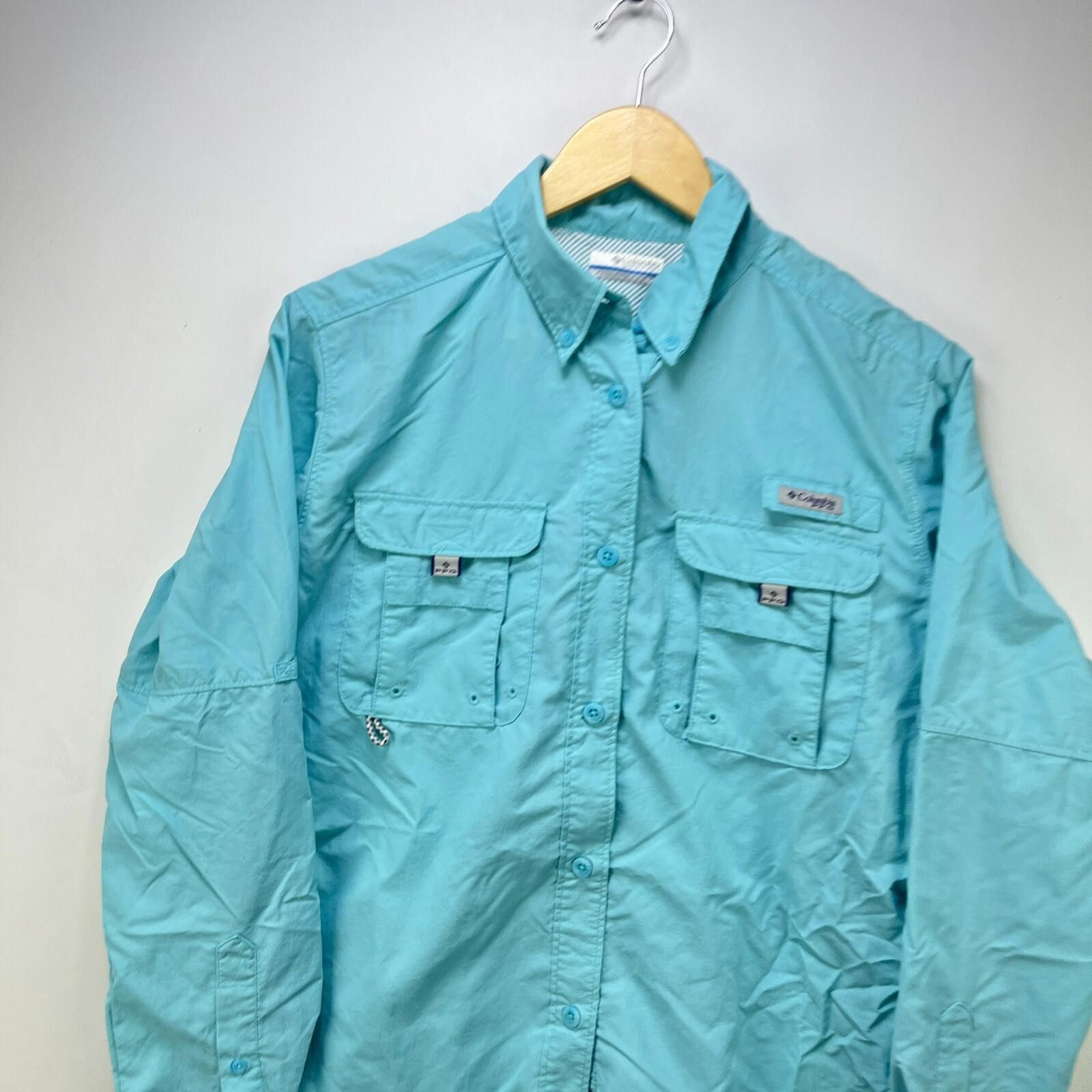 Columbia Vintage Columbia PFG Button-Up Short Sleeve Shirt Medium Size US M / EU 48-50 / 2 - 2 Thumbnail