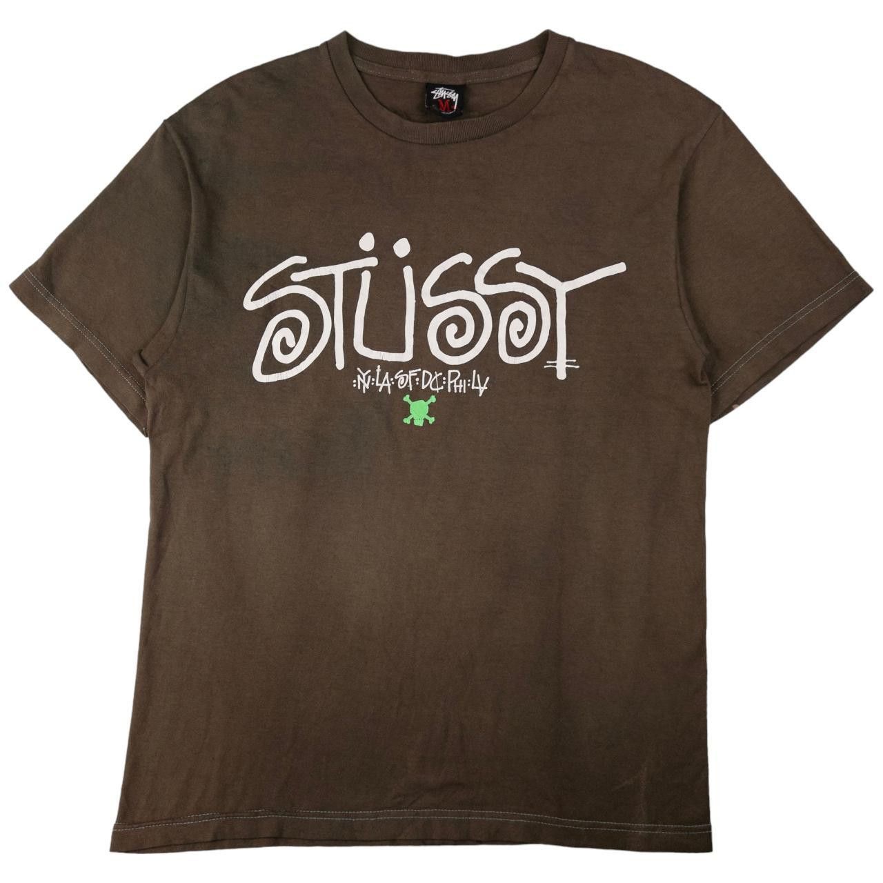 STUSSY グラフィック Tシャツ M Stussy ロゴプリント Tシャツ M