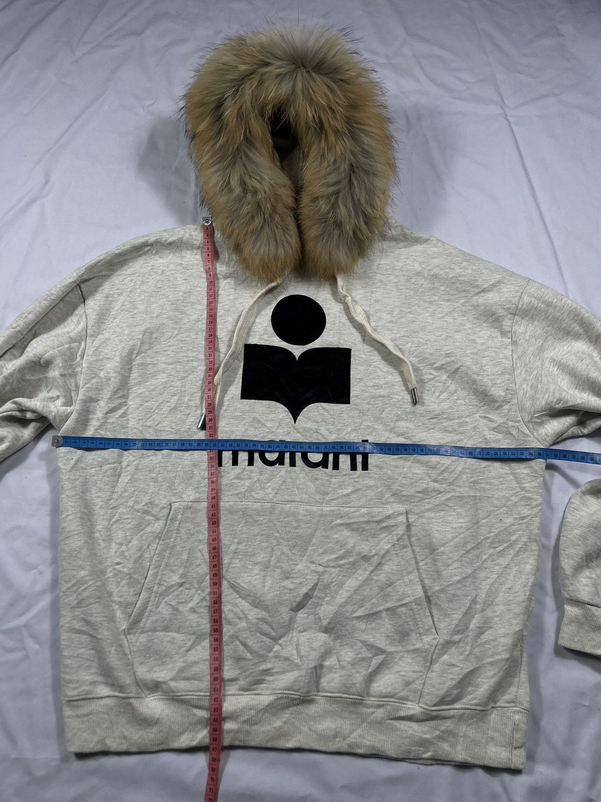 Isabel Marant Fur Hoodie MARANT Velvet Logo Over size Size US L / EU 52-54 / 3 - 7 Thumbnail