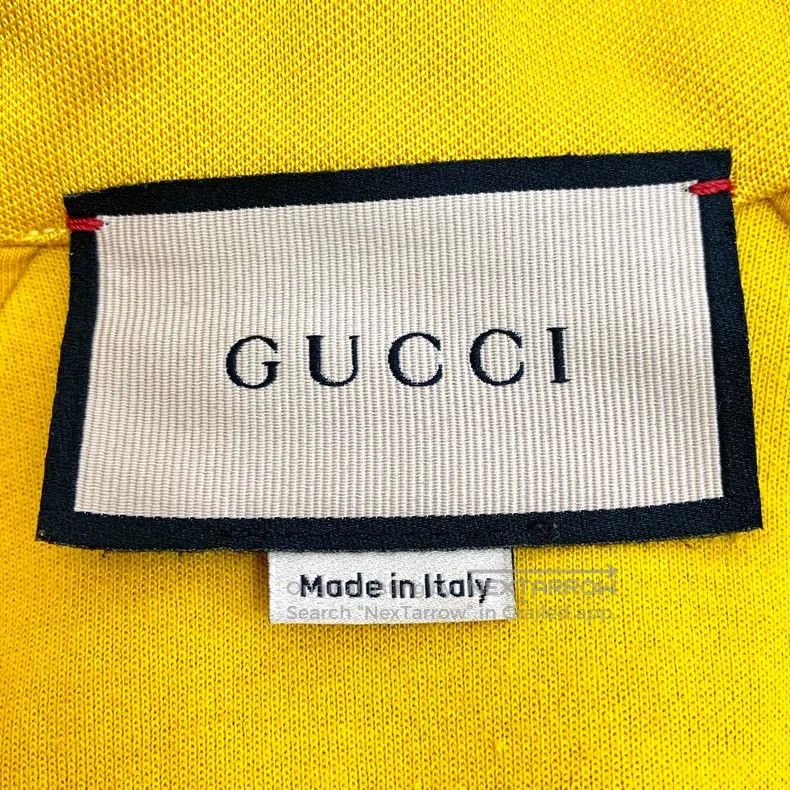 Gucci Gucci Yellow side stripe logo embroidery cotton hooded dra Size S / US 4 / IT 40 - 5 Thumbnail