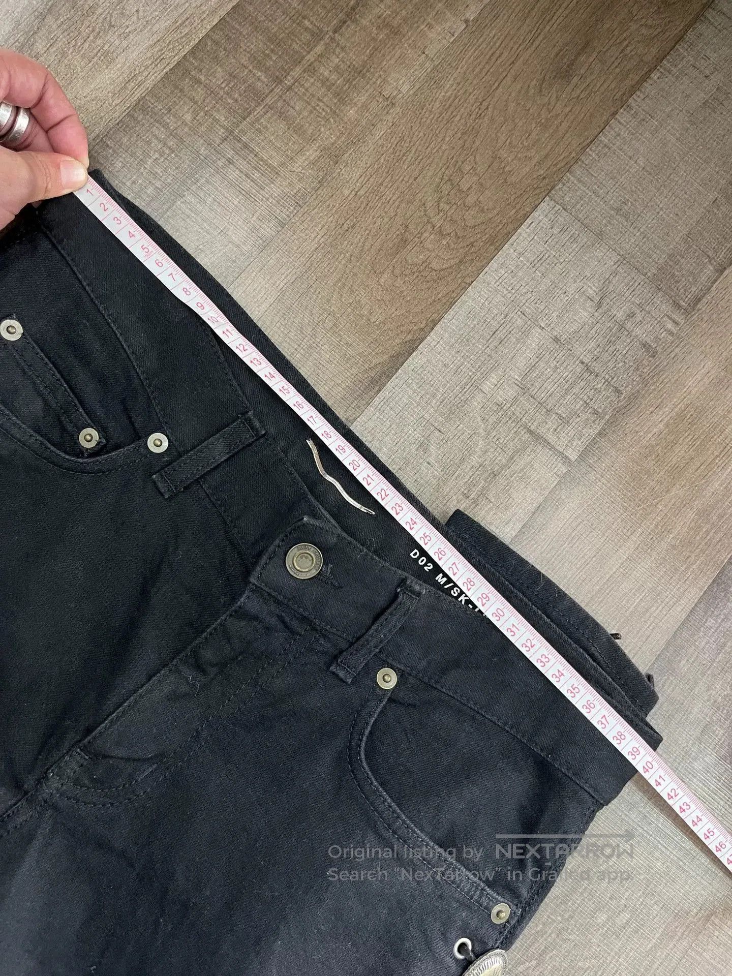 Saint Laurent Paris Saint Laurent Western Silver Concho Denim Pants. Size US 30 / EU 46 - 6 Thumbnail