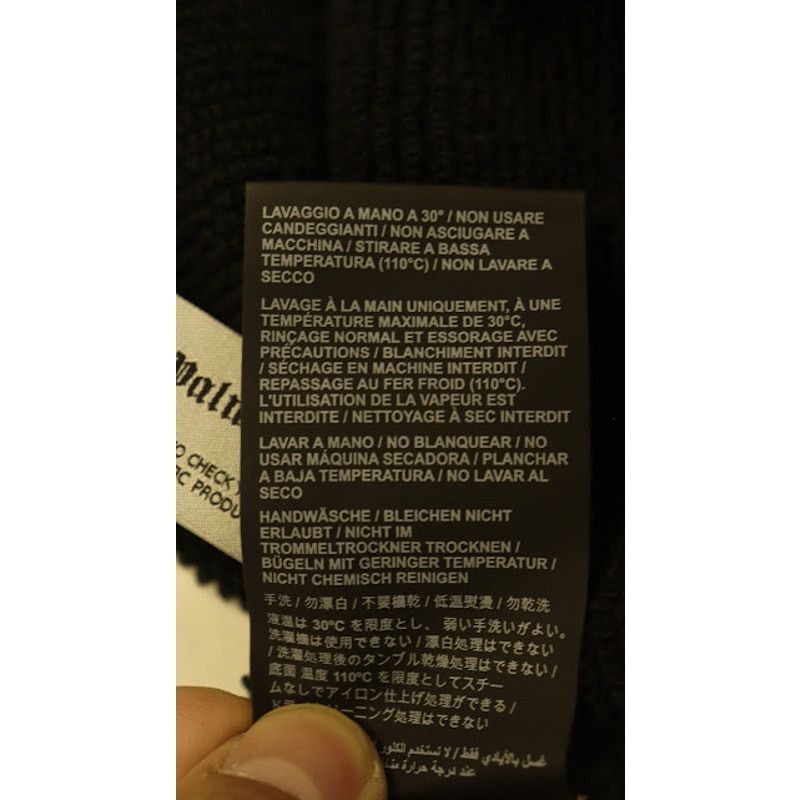 Palm Angels o1rshd1 Classic Logo Over Hoody in Black Size US S / EU 44-46 / 1 - 13 Thumbnail