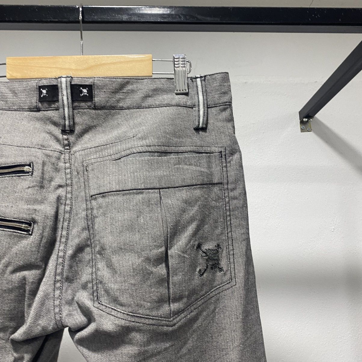 Oakley × Vintage Sickkk☠️Oakley Curved Leg Skull Pants Size US 31 - 6 Thumbnail