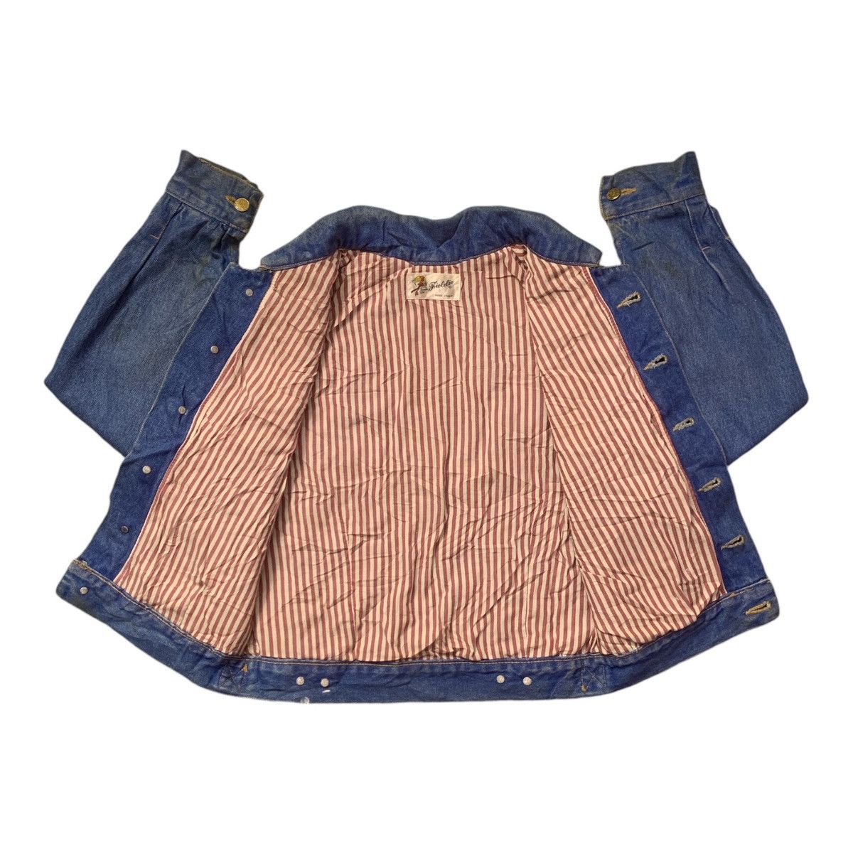 Other Rare Design Vintage Fiolelio Mode Italy Denim Jackets Size S / US 4 / IT 40 - 3 Thumbnail