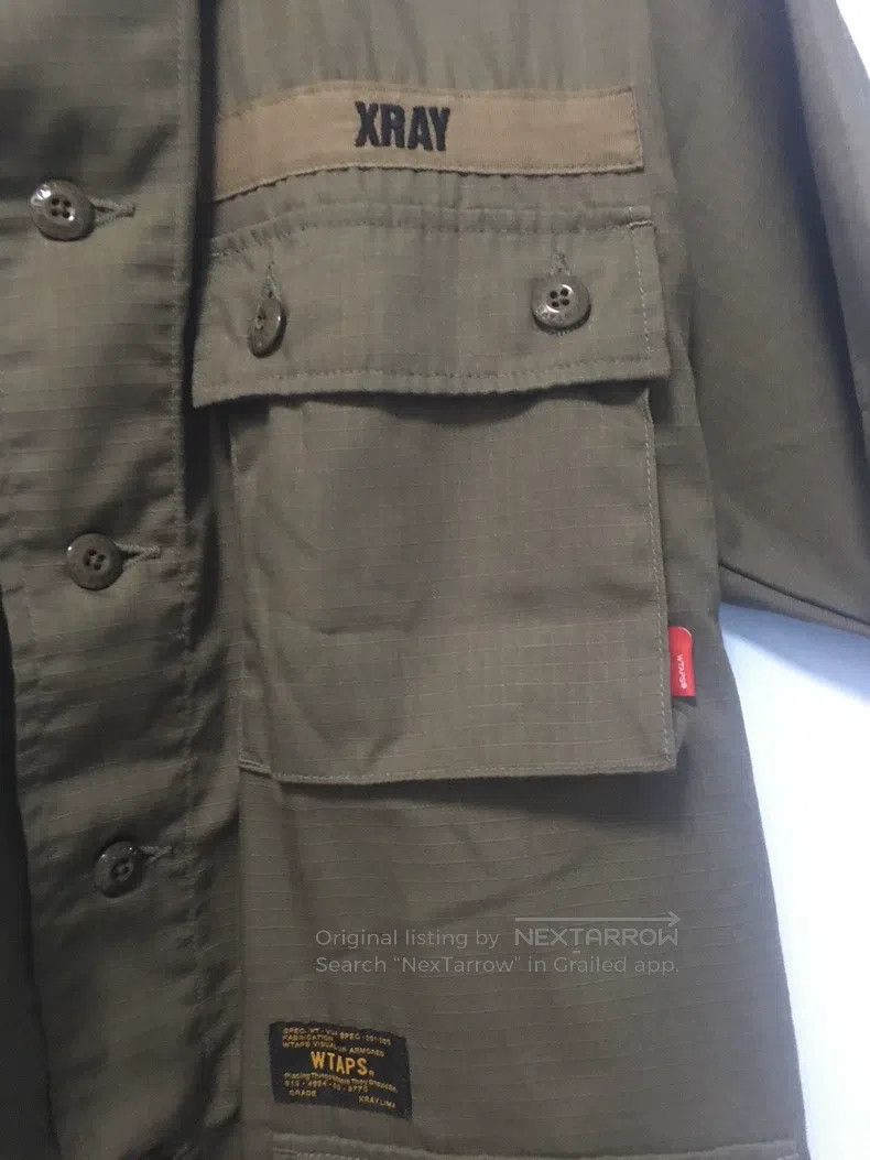 Wtaps Wtaps Short-sleeved four-pocket military green Size US XL / EU 56 / 4 - 4 Thumbnail