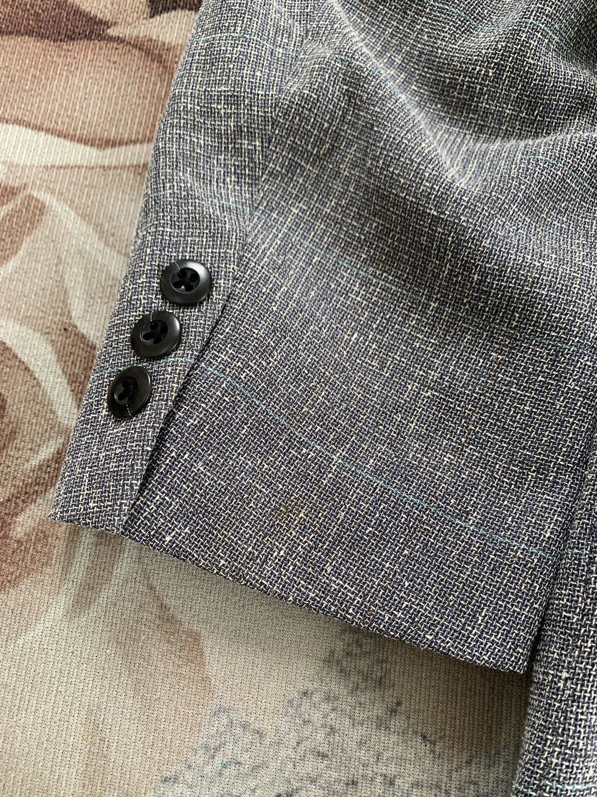 Kansai Yamamoto Vtg Kansaiman Collection Wool Rich Blend Jacket Coat Size US M / EU 48-50 / 2 - 7 Thumbnail