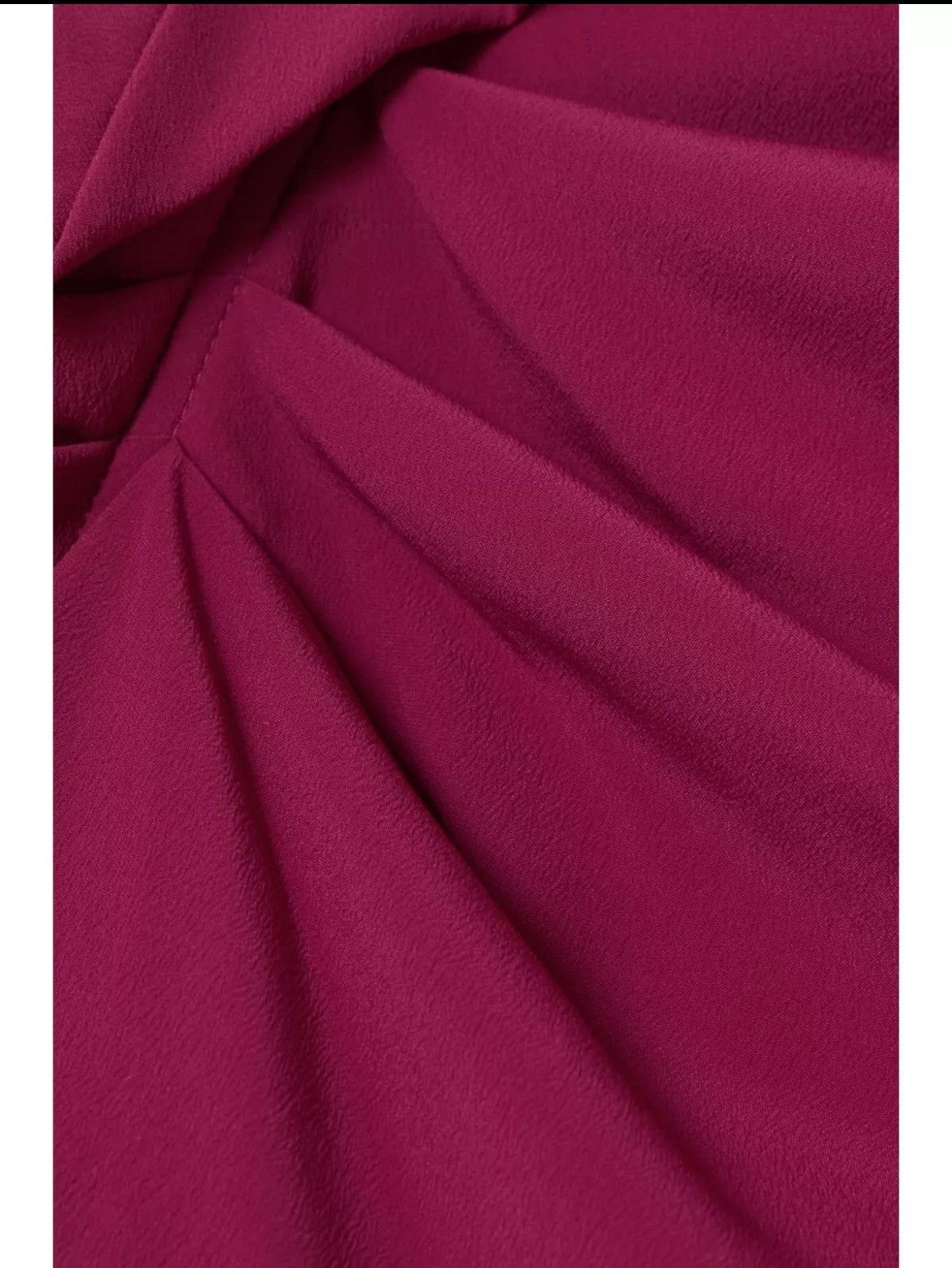 Rick Owens Rick Owens Gathered Asymmetric Crepe Maxi Skirt Size 26" / US 2 / IT 38 - 4 Thumbnail