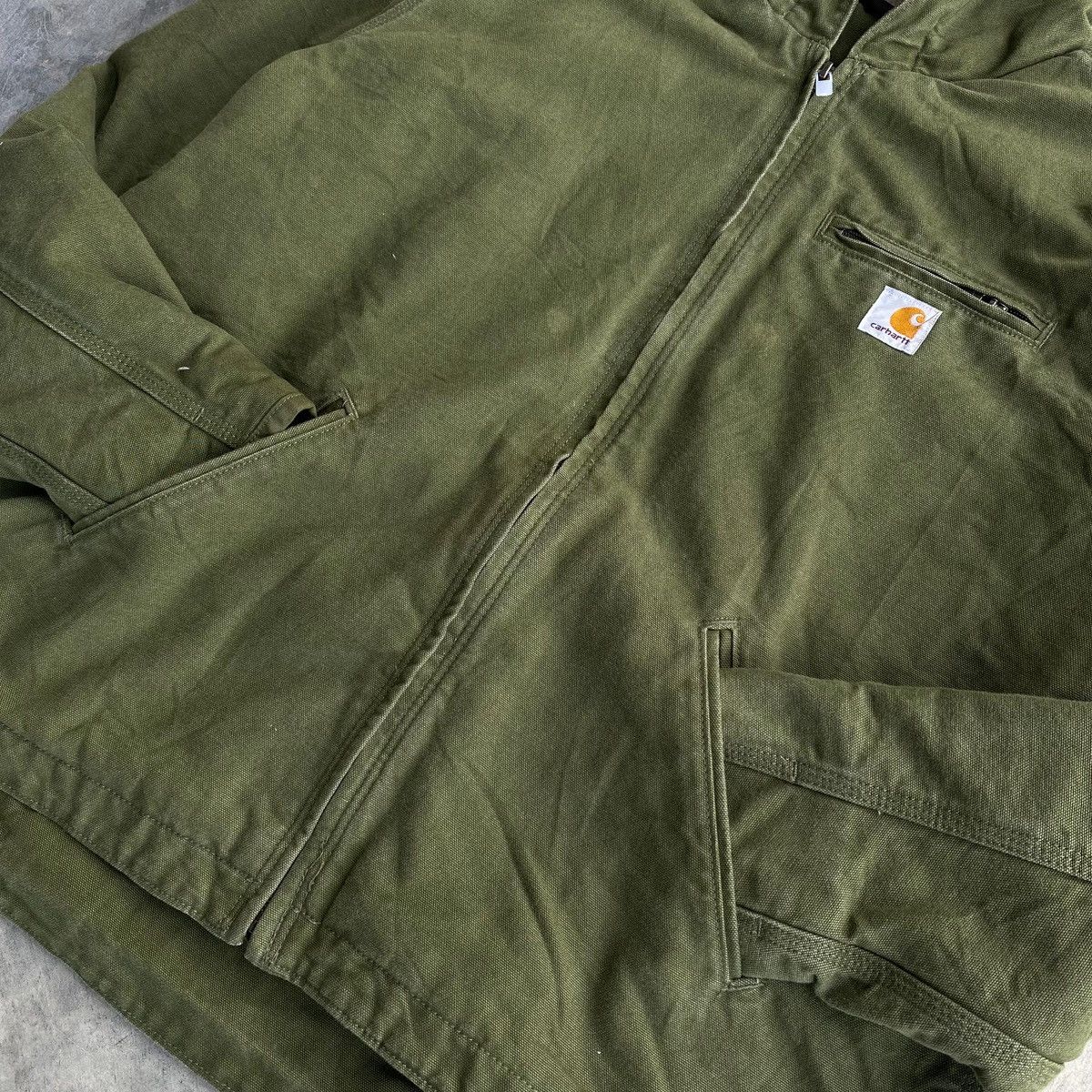 Carhartt Carhartt Moss Green Sierra Jacket Size US XL / EU 56 / 4 - 3 Thumbnail