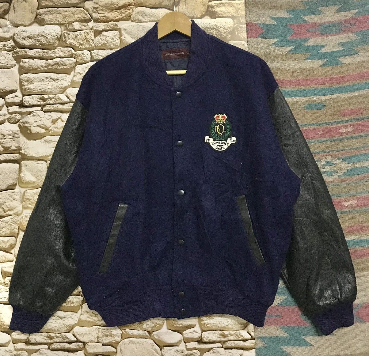 Chaps Ralph Lauren Chaps Ralph Lauren Varsity Jacket Size US L / EU 52-54 / 3 - 2 Thumbnail