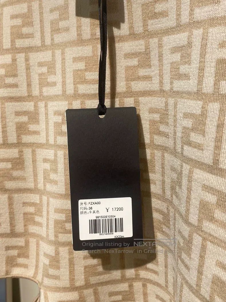 Fendi Fendi Two-Sided Wearable Sweater Size XXS / US 00 / IT 34 - 7 Thumbnail