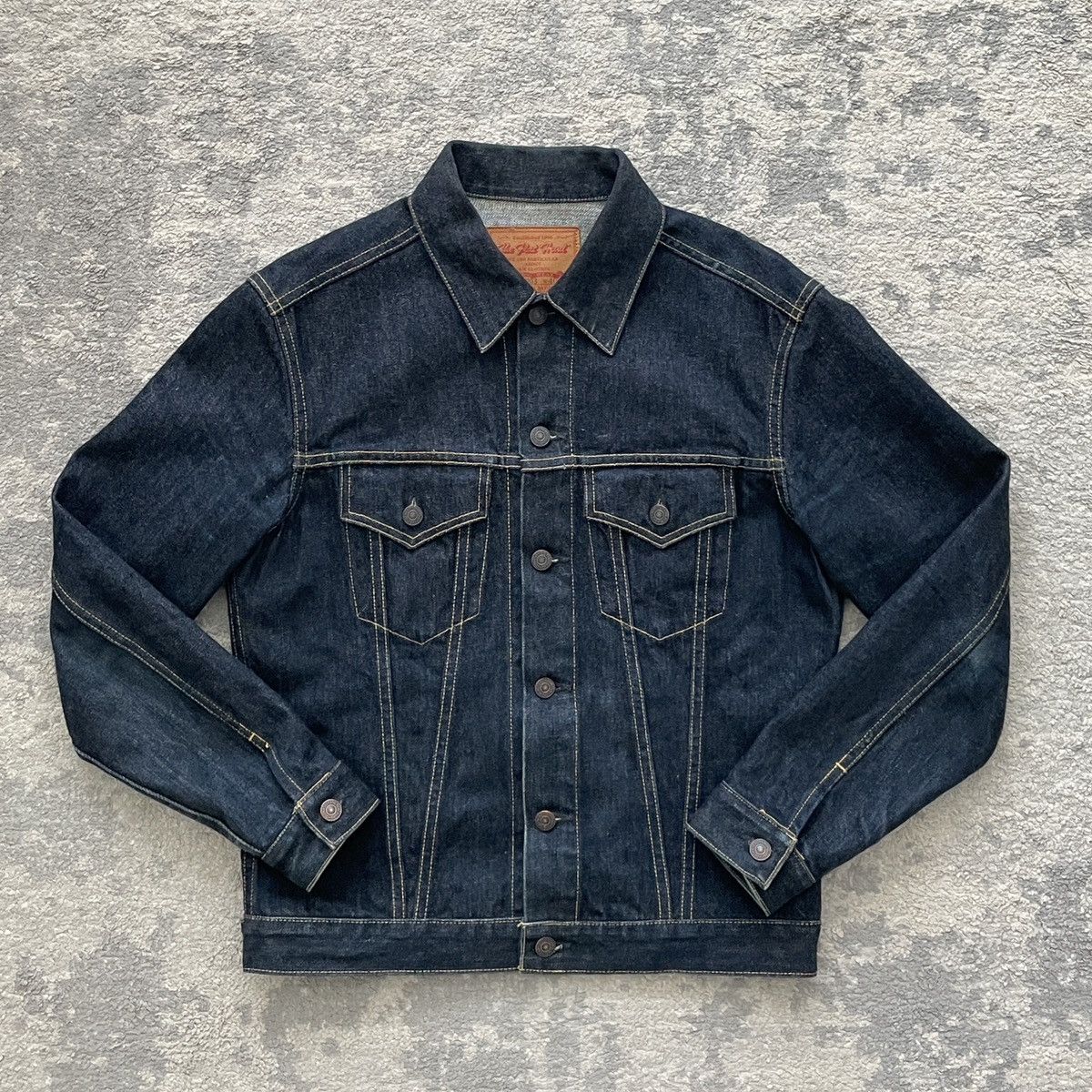The Flat Head FN-OJ-D003 DENIM JACKET - 60S TYPE III Size US M / EU 48-50 / 2 - 19 Thumbnail