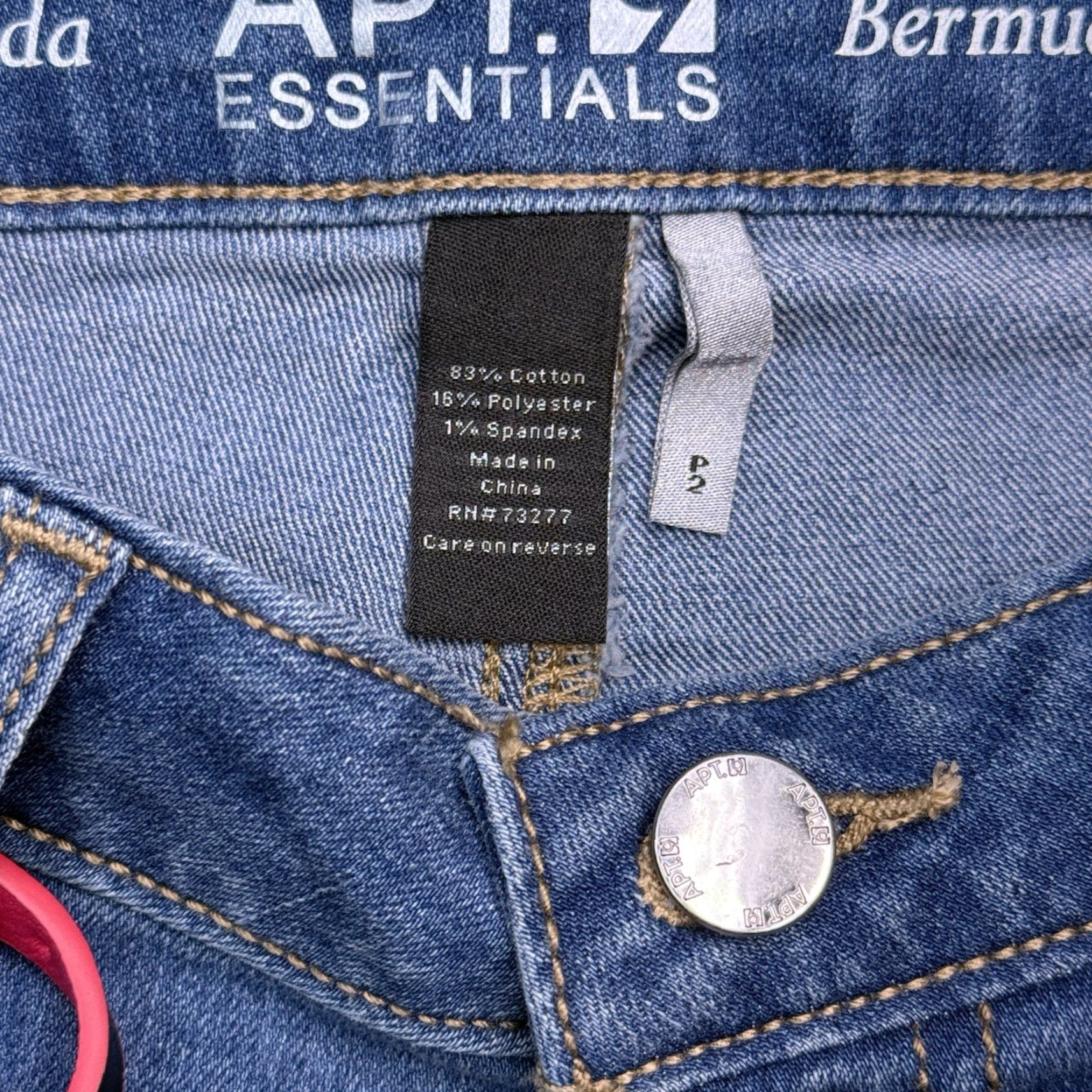 Apt. 9 **Apt. 9 Blue Petite Women's Bermuda Shorts Cuffed Belted New** User: **New Title: Bermuda Blue Petite Women's Apt. 9 Shorts Cuffed Belted** Size 26" / US 2 / IT 38 - 4 Thumbnail