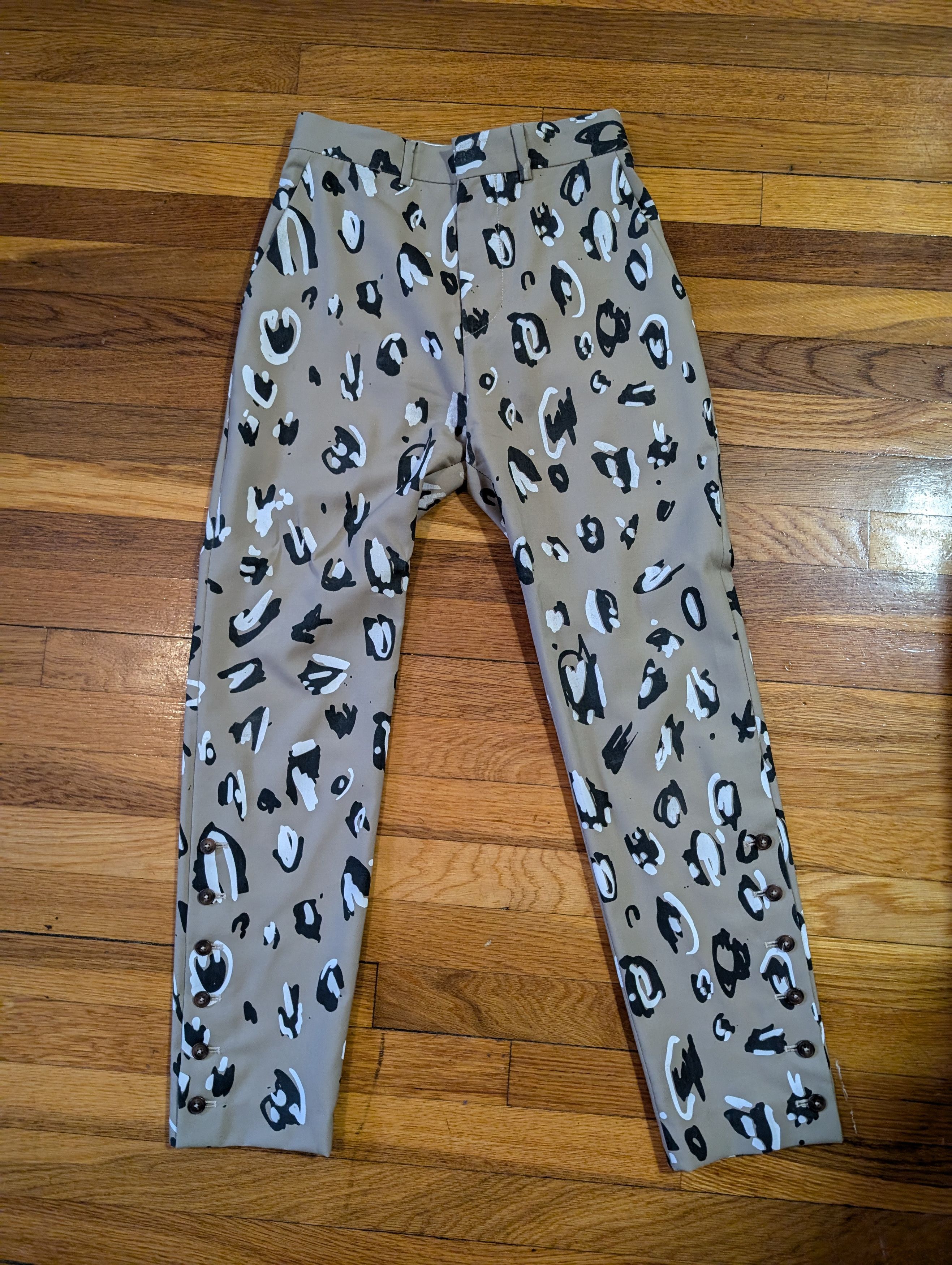 Charles Jeffrey LOVERBOY LOVERBOY Teddy Straight-Leg Trousers Size US 28 / EU 44 - 3 Thumbnail