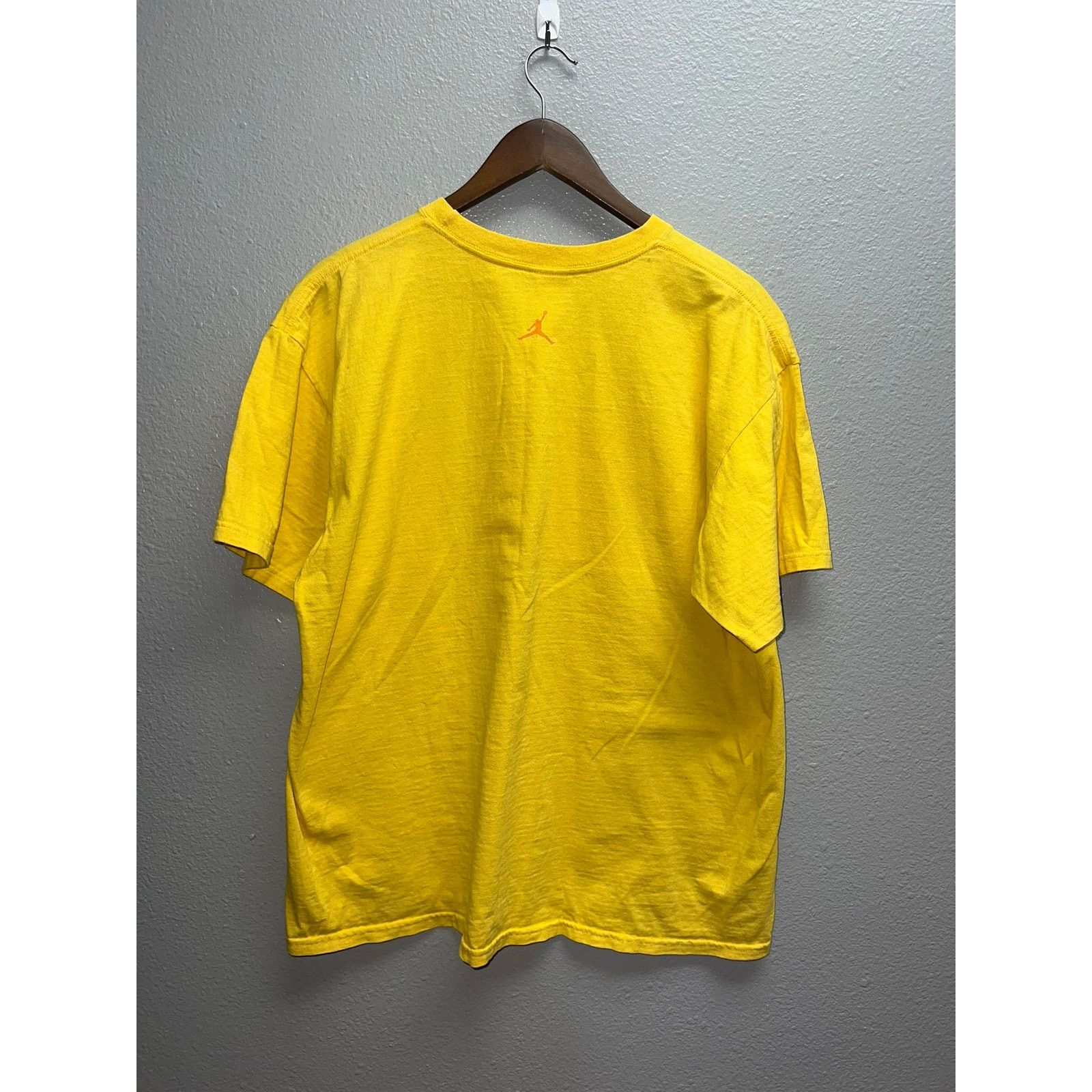 Jordan Brand Nike Air Jordan Shirt AF1 Air Fusion 1 Promo Yellow Tee L Size US L / EU 52-54 / 3 - 8 Thumbnail