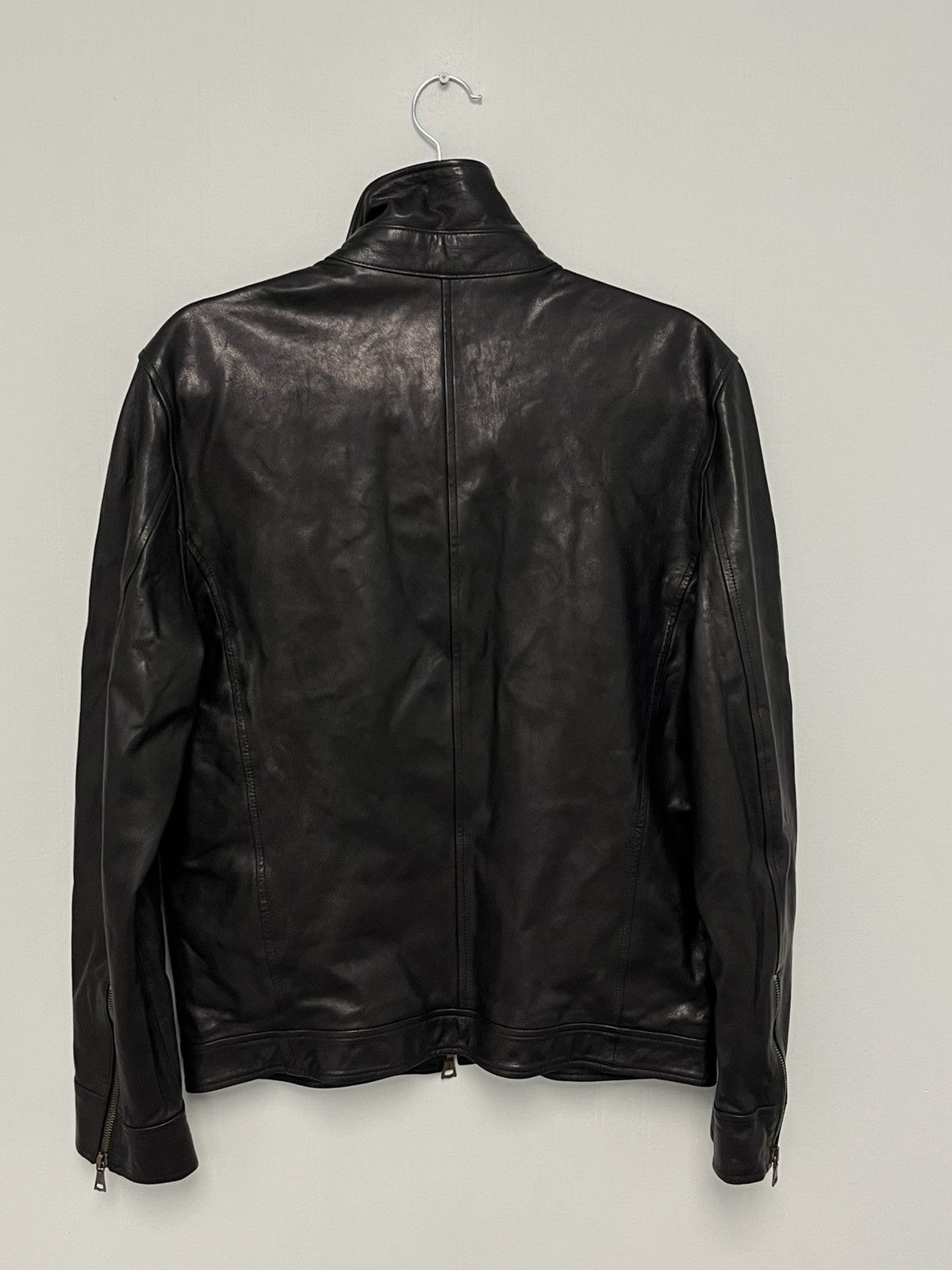 John Varvatos York Leather Jacket. size EU 48 USA 38 Size US M / EU 48-50 / 2 - 5 Thumbnail