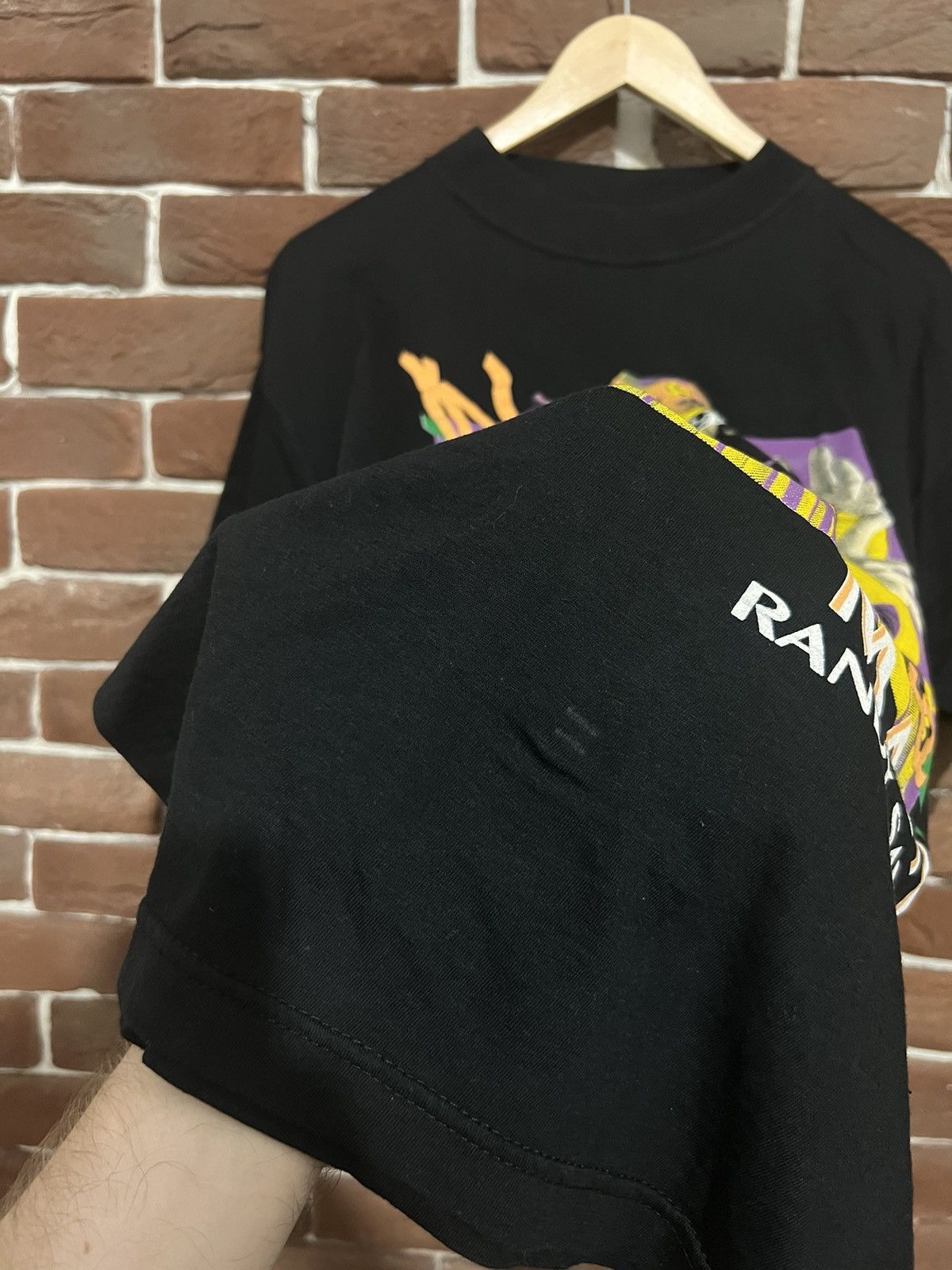 Vintage Rare Vintage 90s Macho Man WWE WWF Wrestling Promo Tee Size US L / EU 52-54 / 3 - 5 Thumbnail
