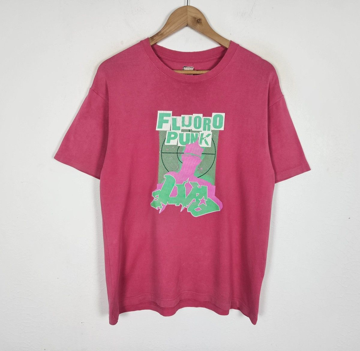 Undercover 2001 Chaotic Discord spring summer fluoro punk tee shirt Size US M / EU 48-50 / 2 - 2 Thumbnail
