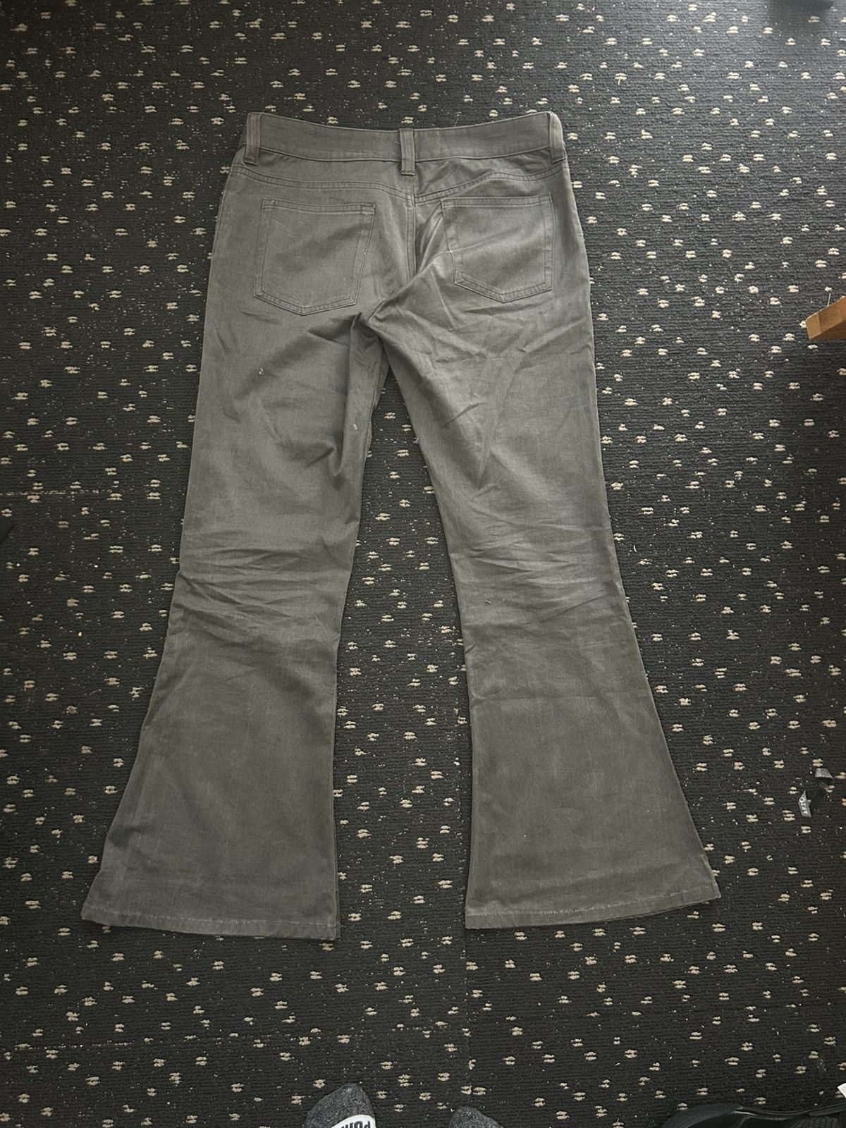 Junya Watanabe Junya Watanabe AD2002 Distressed Flared Denim Size US 29 - 3 Thumbnail