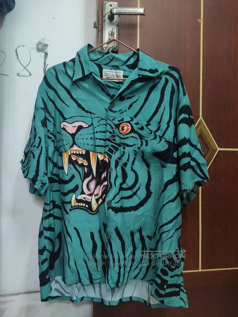 Wacko Maria Wacko Maria Tiger Hawaii aloha shirt Size US M / EU 48-50 / 2 - 2 Thumbnail