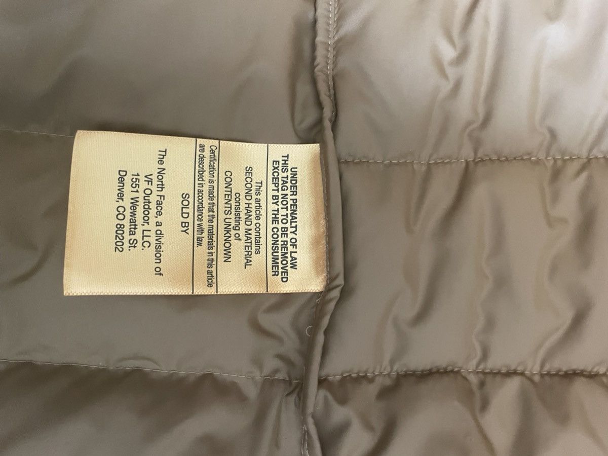 The North Face Light Brown North Face Puffer Size US S / EU 44-46 / 1 - 5 Thumbnail