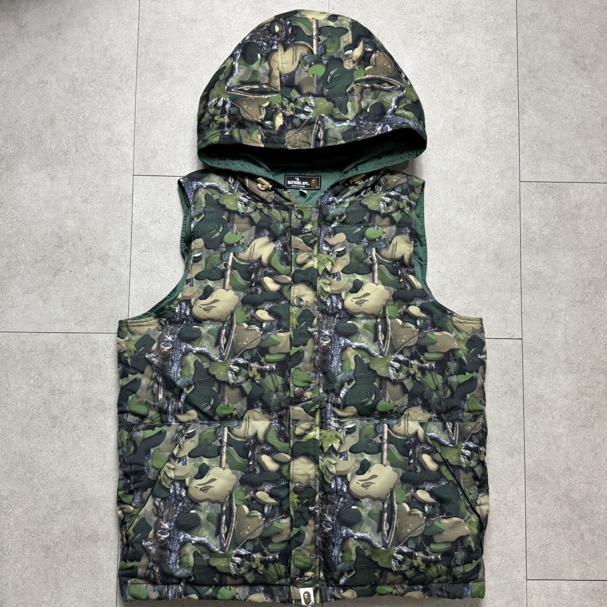 Bape A Bathing Ape - BAPE - Realtree Vest Size US XL / EU 56 / 4 - 1 Thumbnail