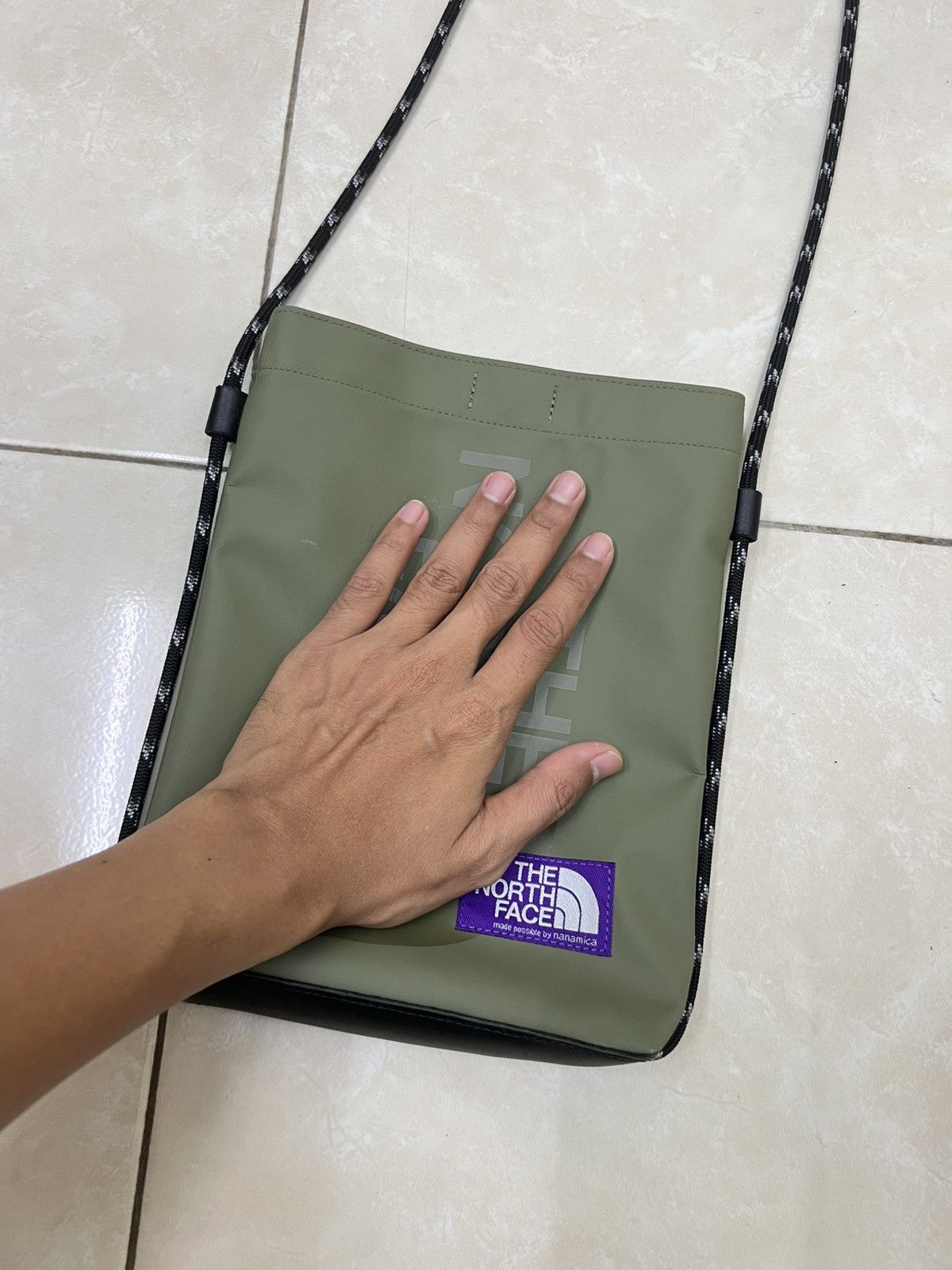 Nanamica × The North Face Purple Label Nanamica X The North Face Water Proof Sacoche Sling Bag Size ONE SIZE - 7 Thumbnail