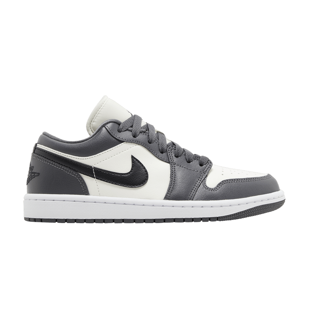 image of Wmns Air Jordan 1 Low Dark Grey Shoes, Women's (Size 12)