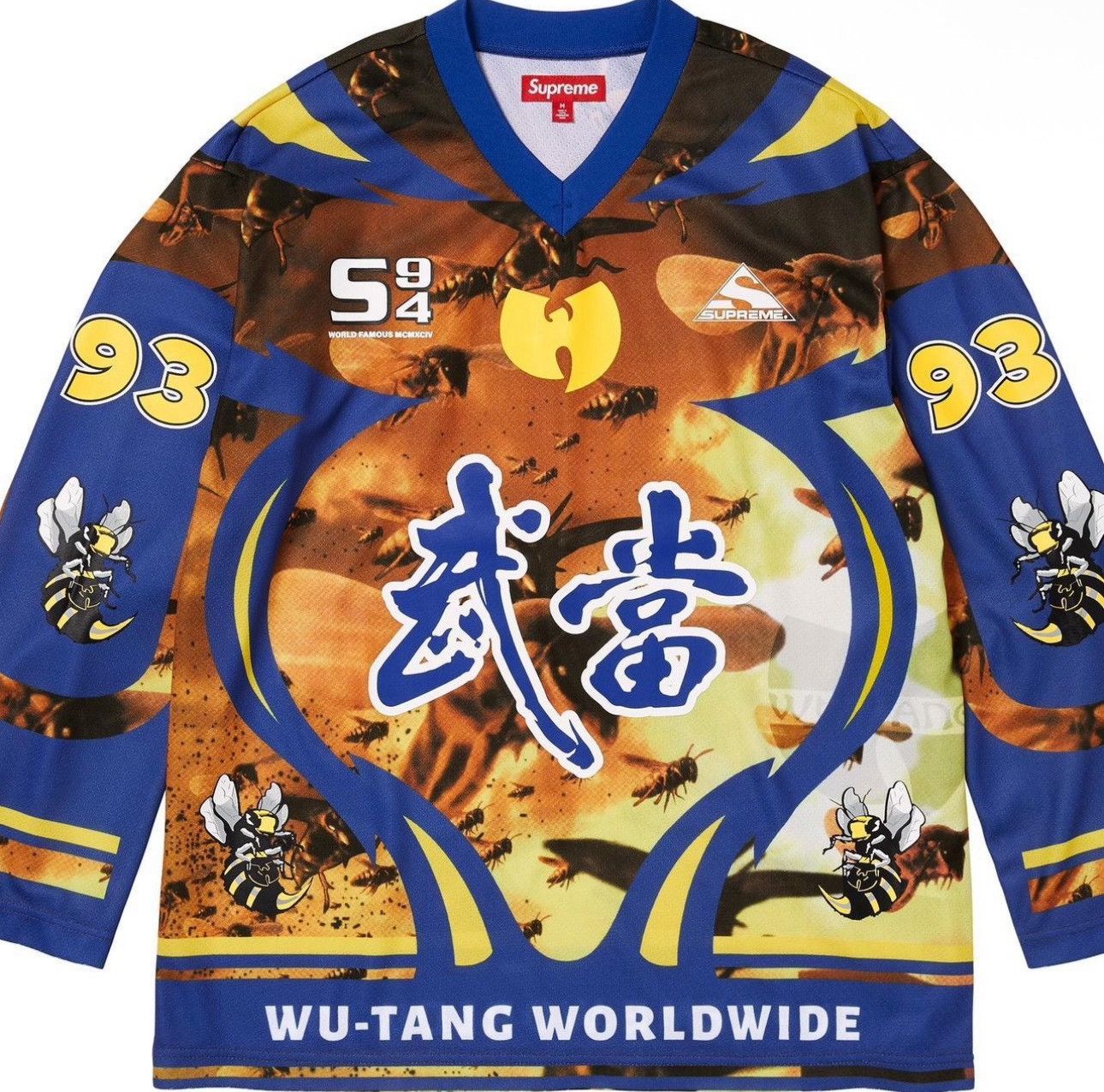 Supreme Supreme Wu Tang Hockey Jersey Size US S / EU 44-46 / 1 - 2 Thumbnail