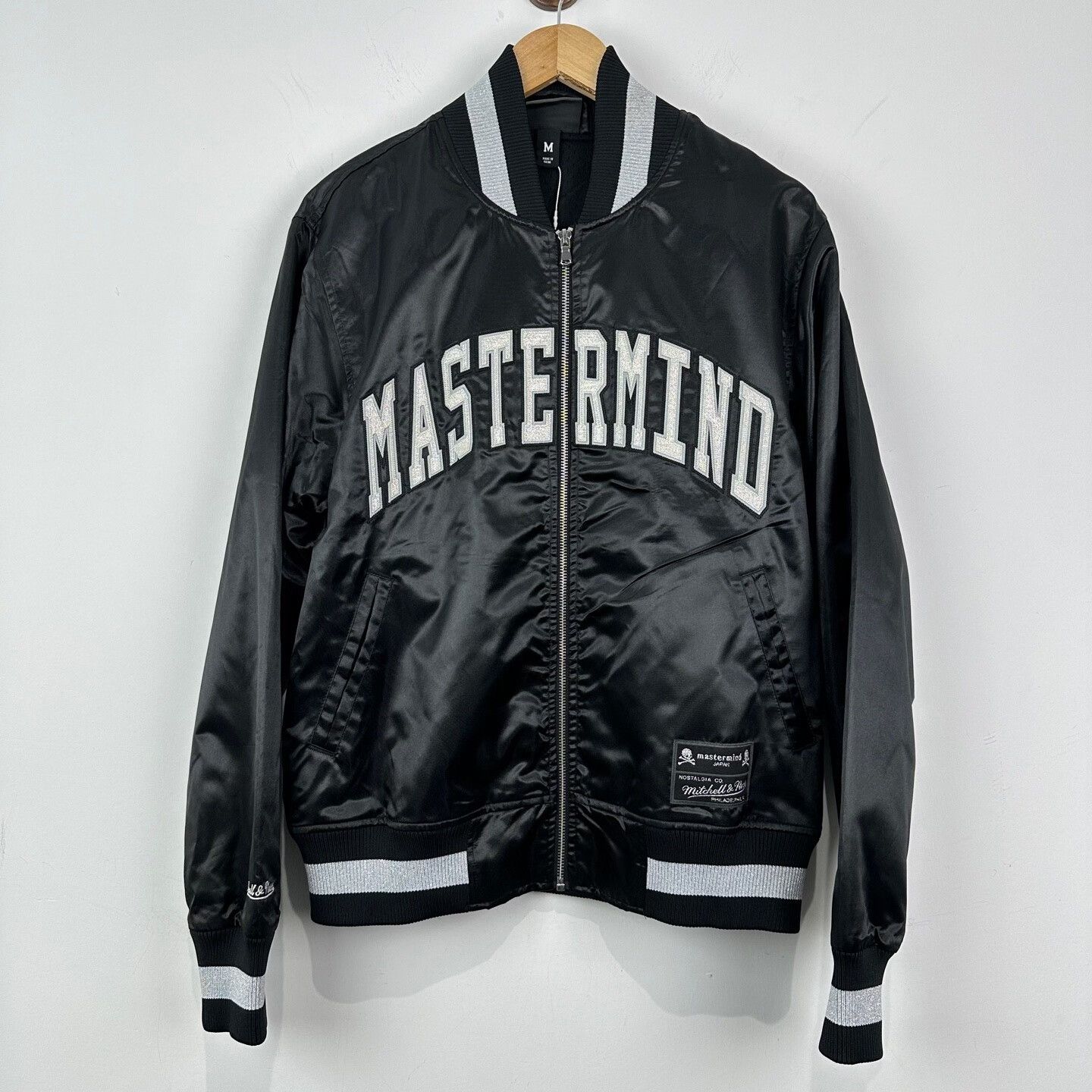 Mastermind Japan Mastermind Japan x Mitchell & Ness Bomber Jacket Size US M / EU 48-50 / 2 - 1 Thumbnail