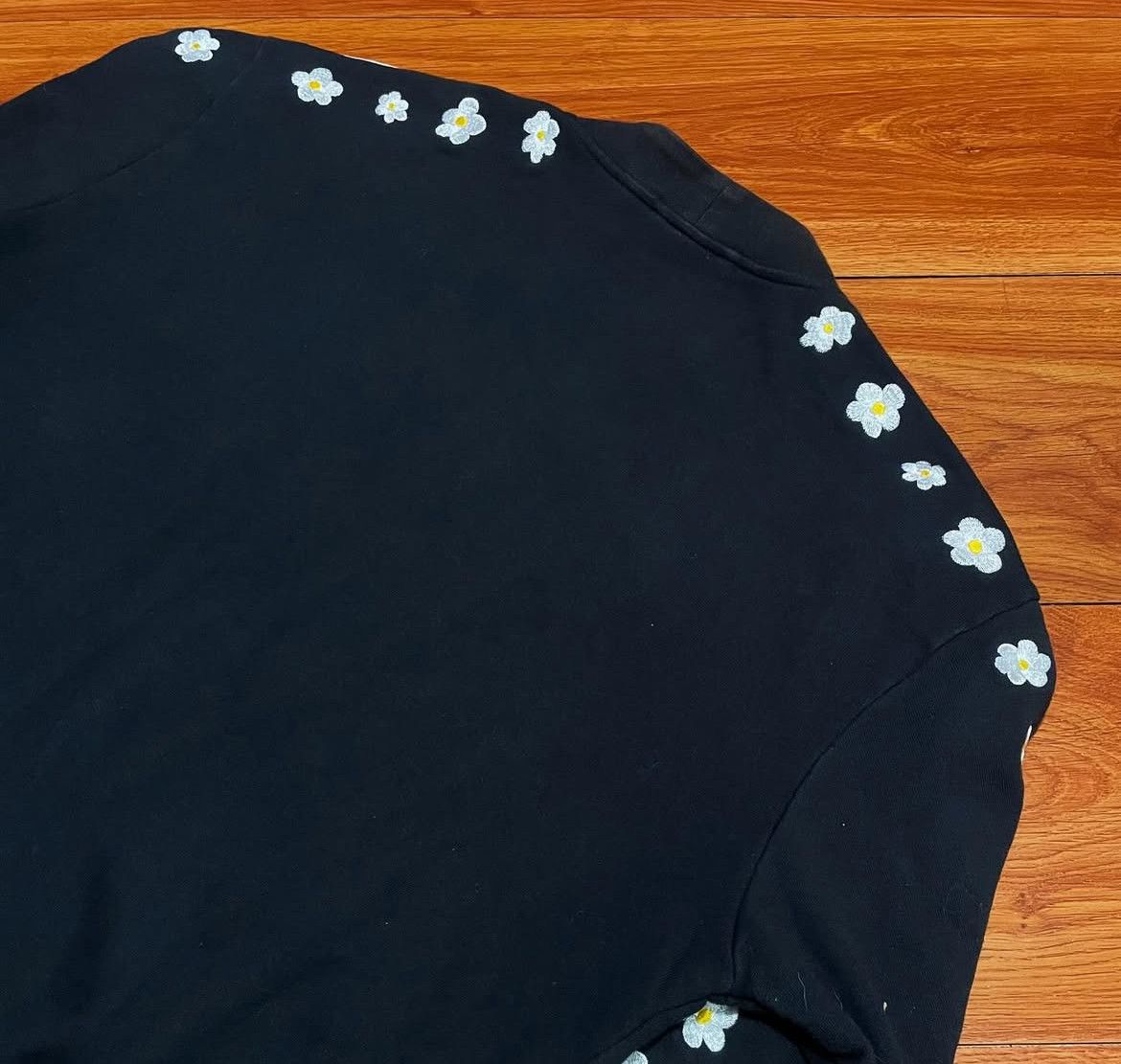 Adidas × Pharrell 2000s Adidas Pharrell Williams Floral Cardigan Size US L / EU 52-54 / 3 - 4 Thumbnail