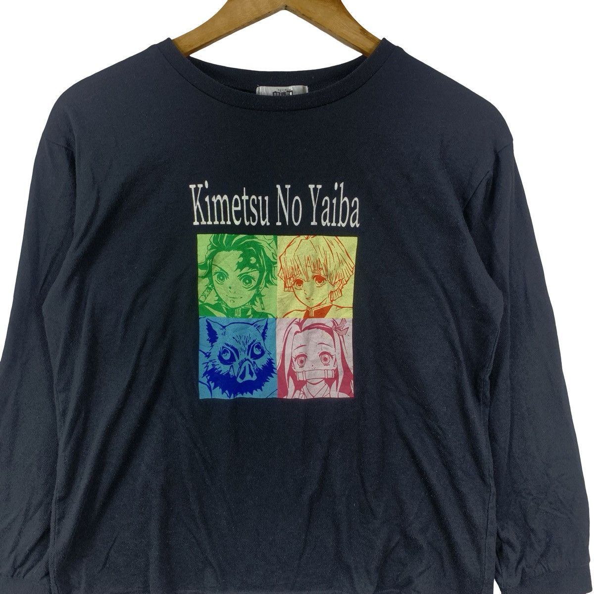 Anime KIMETSU NO YAIBA INOSUKE Demon Slayer Character Poster Tee Size US M / EU 48-50 / 2 - 6 Thumbnail
