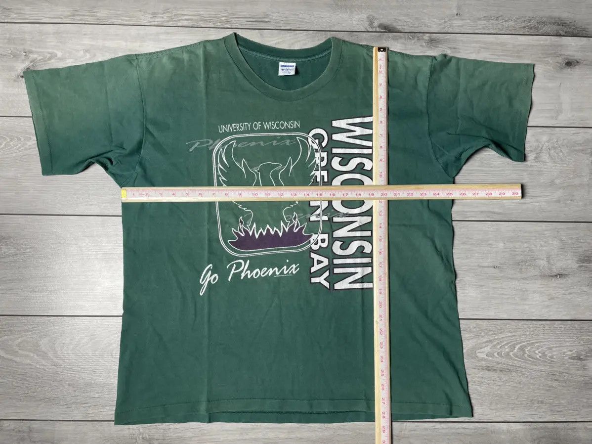 Band Tees Wisconsin T-shirt made in USA vintage size XLarge Size US XL / EU 56 / 4 - 6 Thumbnail
