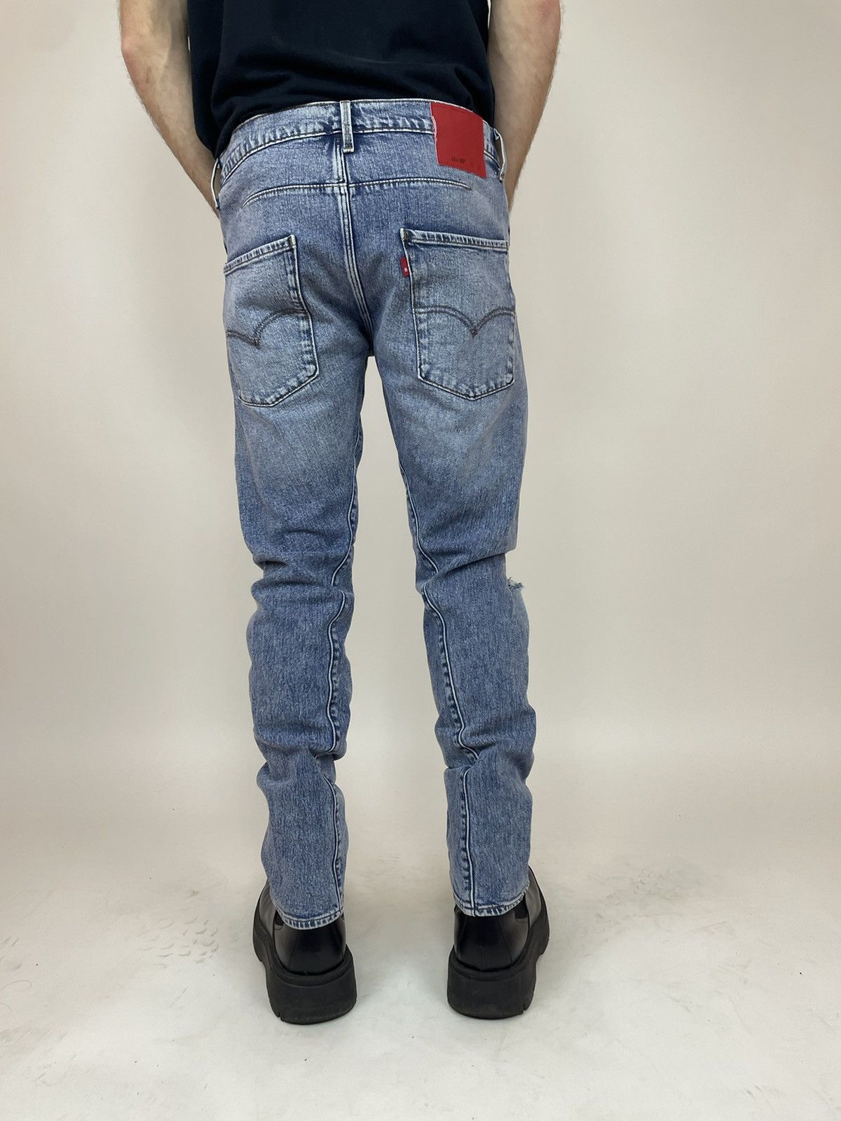 Levi's Levi's Engineered 502 Premium Denim skinny Jeans levis Size US 31 - 8 Thumbnail