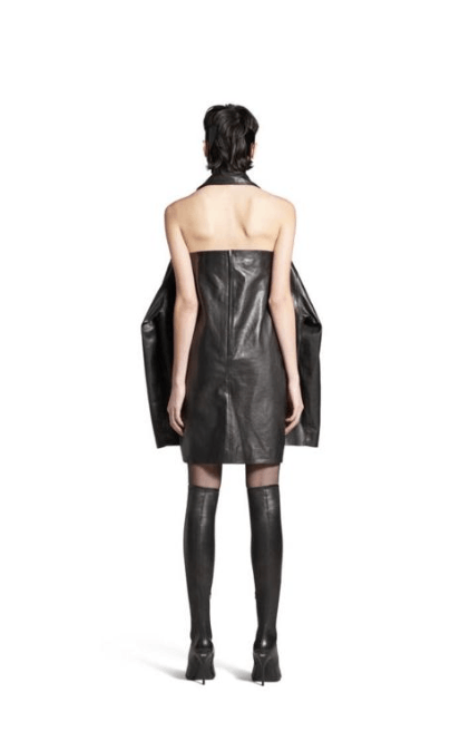 Balenciaga o1bcso1str0525 Balenciaga MIX Gowns in Black Size M / US 6-8 / IT 42-44 - 2 Thumbnail