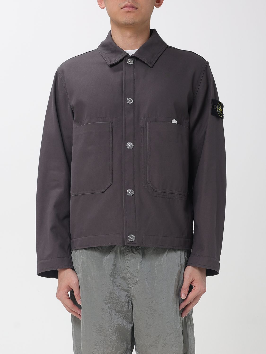 Stone Island Stone Island Jacket Men Grey Size US S / EU 44-46 / 1 - 1 Thumbnail