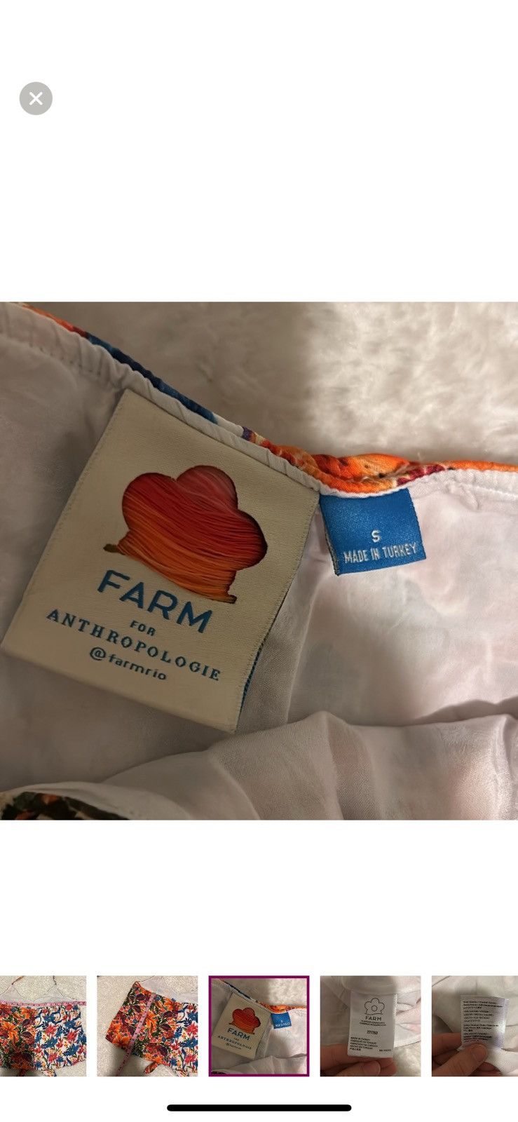 Anthropologie × Farm Rio Farm Rio for Anthropologie small spliced Cali blouse Size S / US 4 / IT 40 - 8 Thumbnail