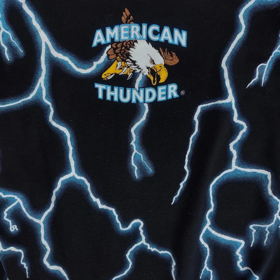 Vintage American Thunder "Bull Skull" Vintage Tee Size US L / EU 52-54 / 3 - 5 Thumbnail