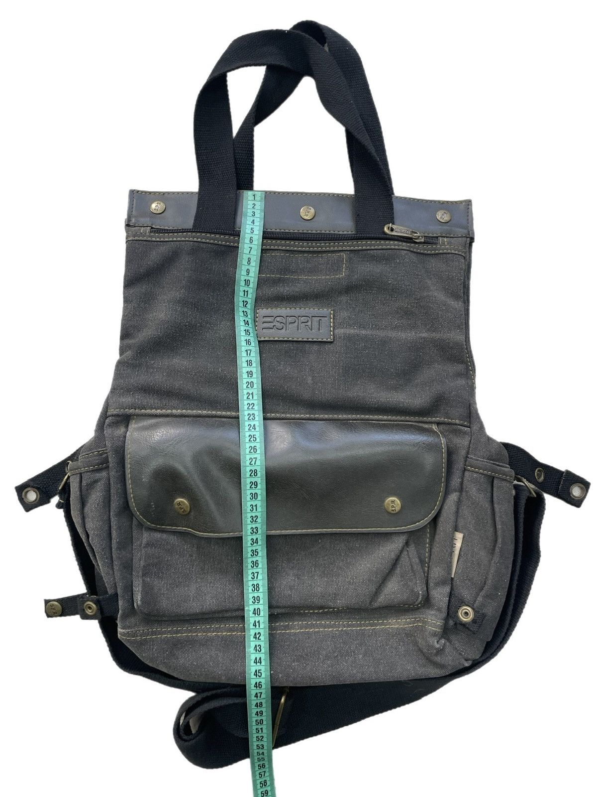 Diesel Diesel style grey canvas shoulder bag utility army y2k hype Size ONE SIZE - 18 Thumbnail
