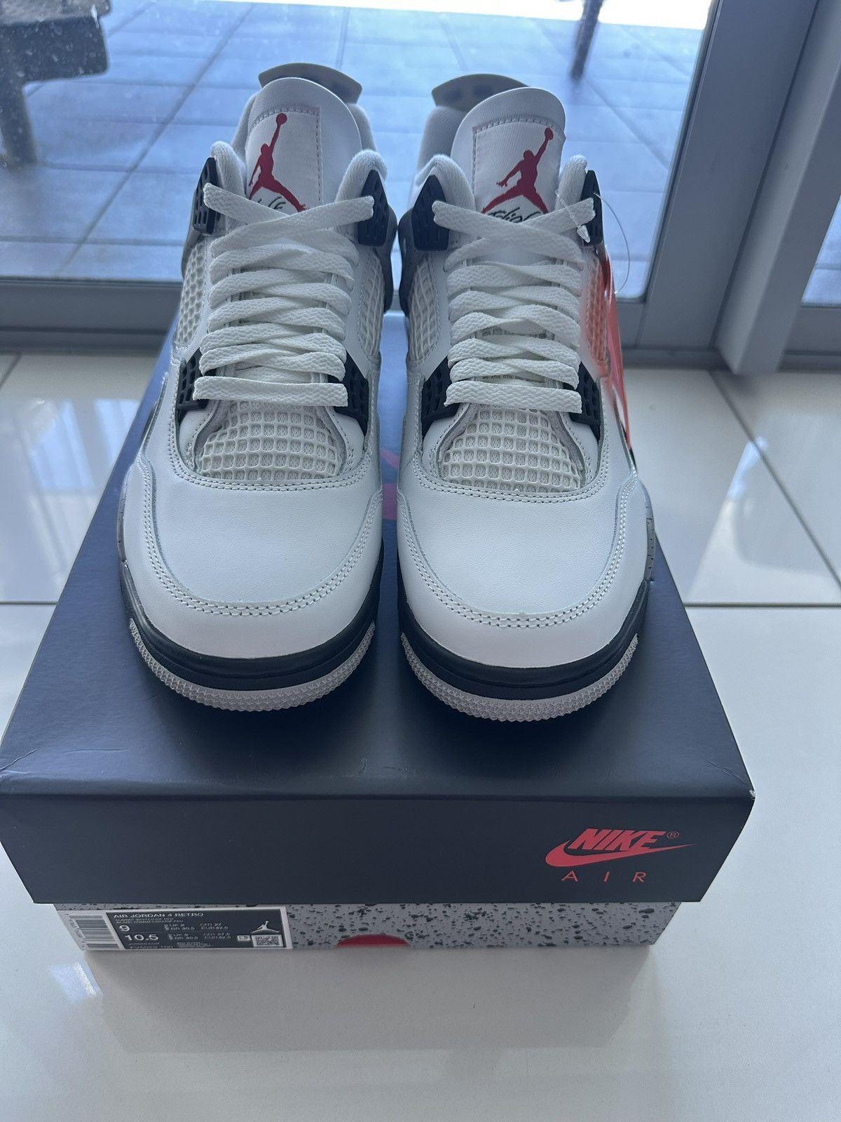 Jordan Brand J4 white cement Size US 9 / EU 42 - 7 Thumbnail