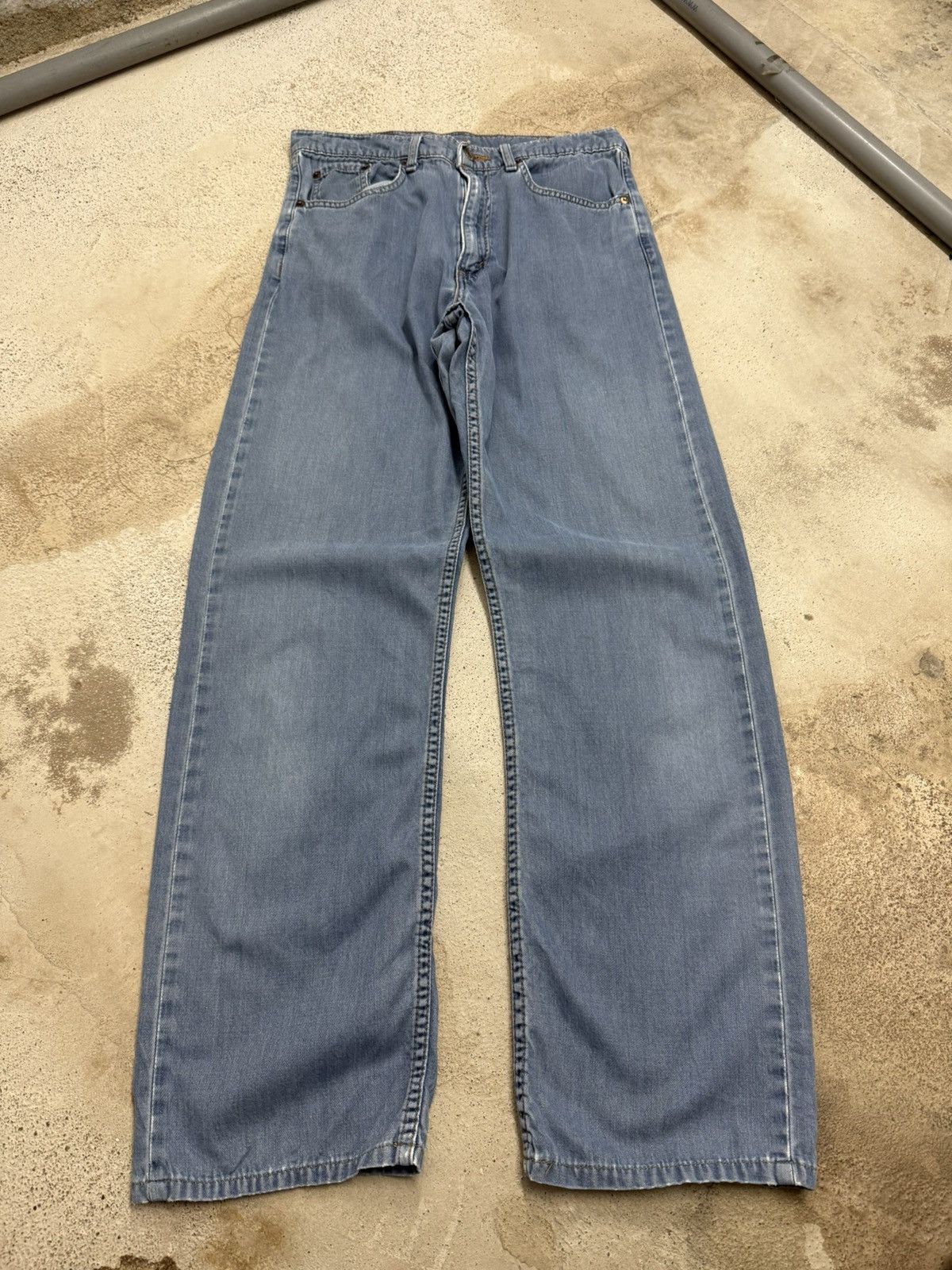 Levi's Vintage 90’s White Tab Levis 512-58 Wide Leg Cotton Pants Size US 31 - 1 Thumbnail