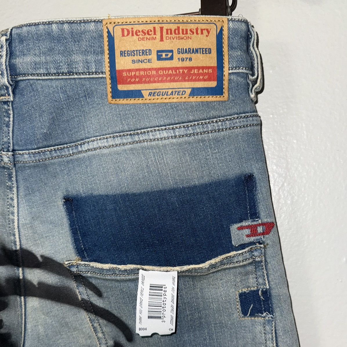Diesel DIESEL INDUSTRY X PROTOTYPES NEW JEANS PANT Size US 31 - 5 Thumbnail