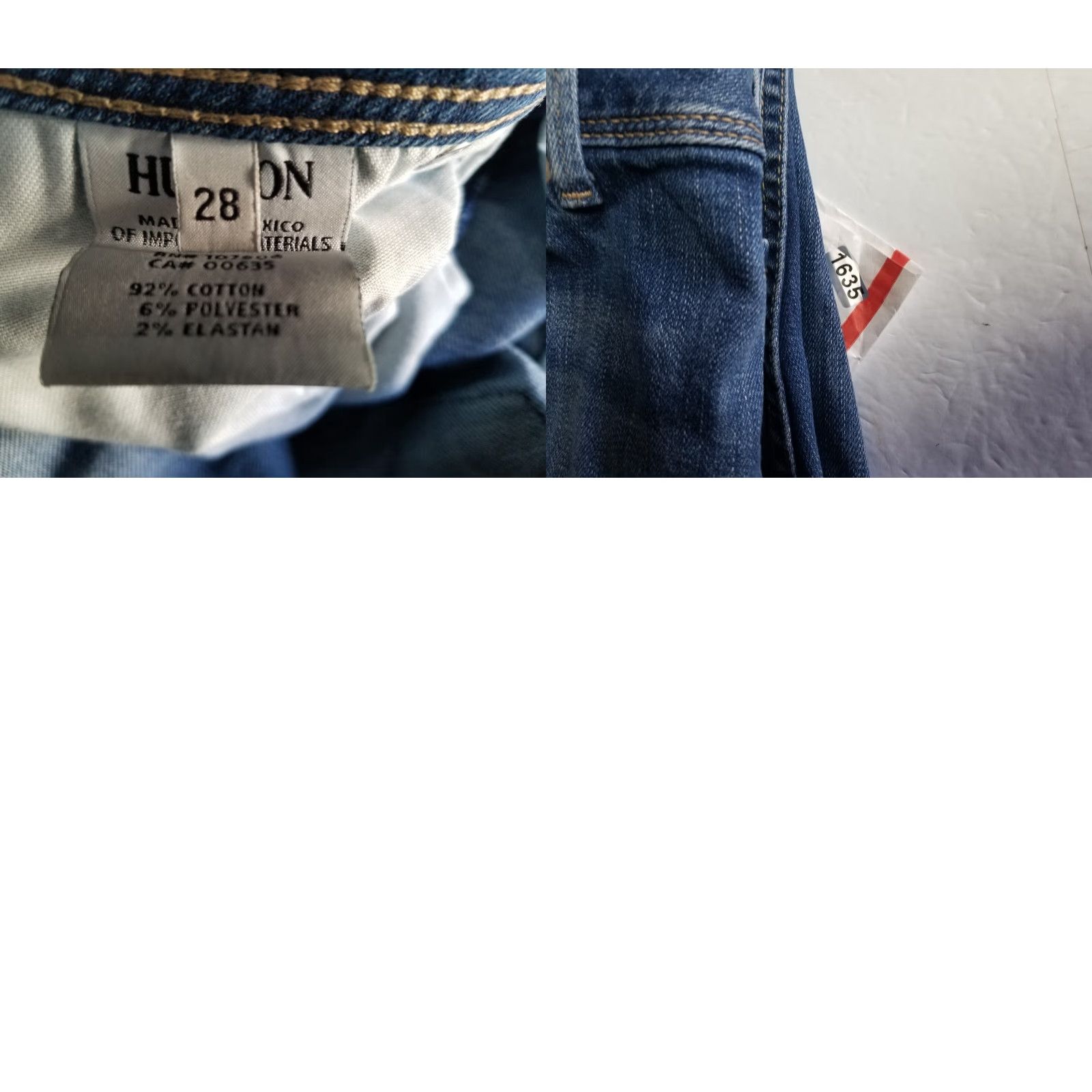 Hudson Hudson Jeans Women Size 28 Blue Signature 5-Pocket Bootcut See Pics Size 28" / US 6 / IT 42 - 8 Thumbnail
