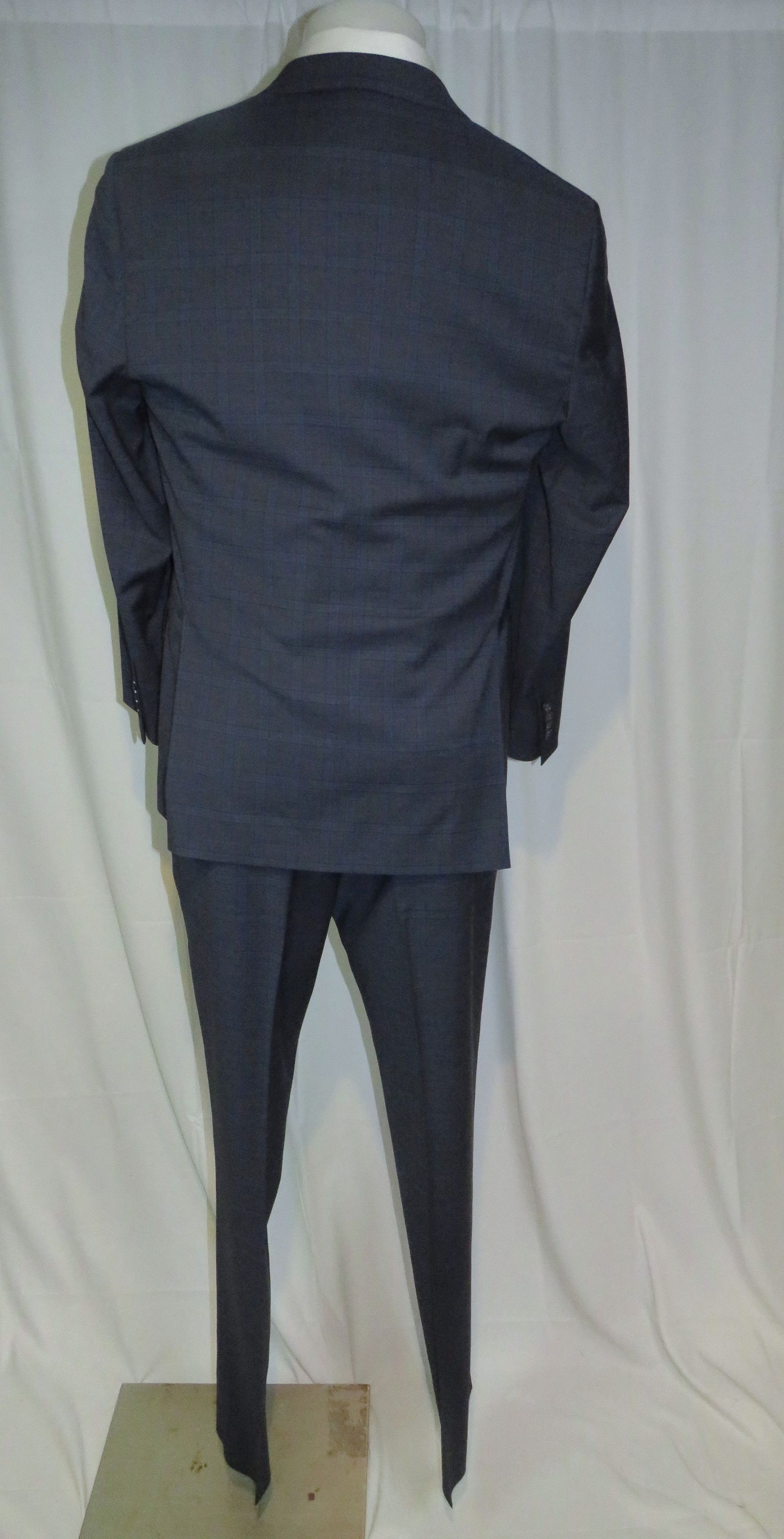 Brooks Brothers 1818 Classic Reda Current Blue Plaid Suit 40R NWT $1300 Size 40R - 2 Thumbnail
