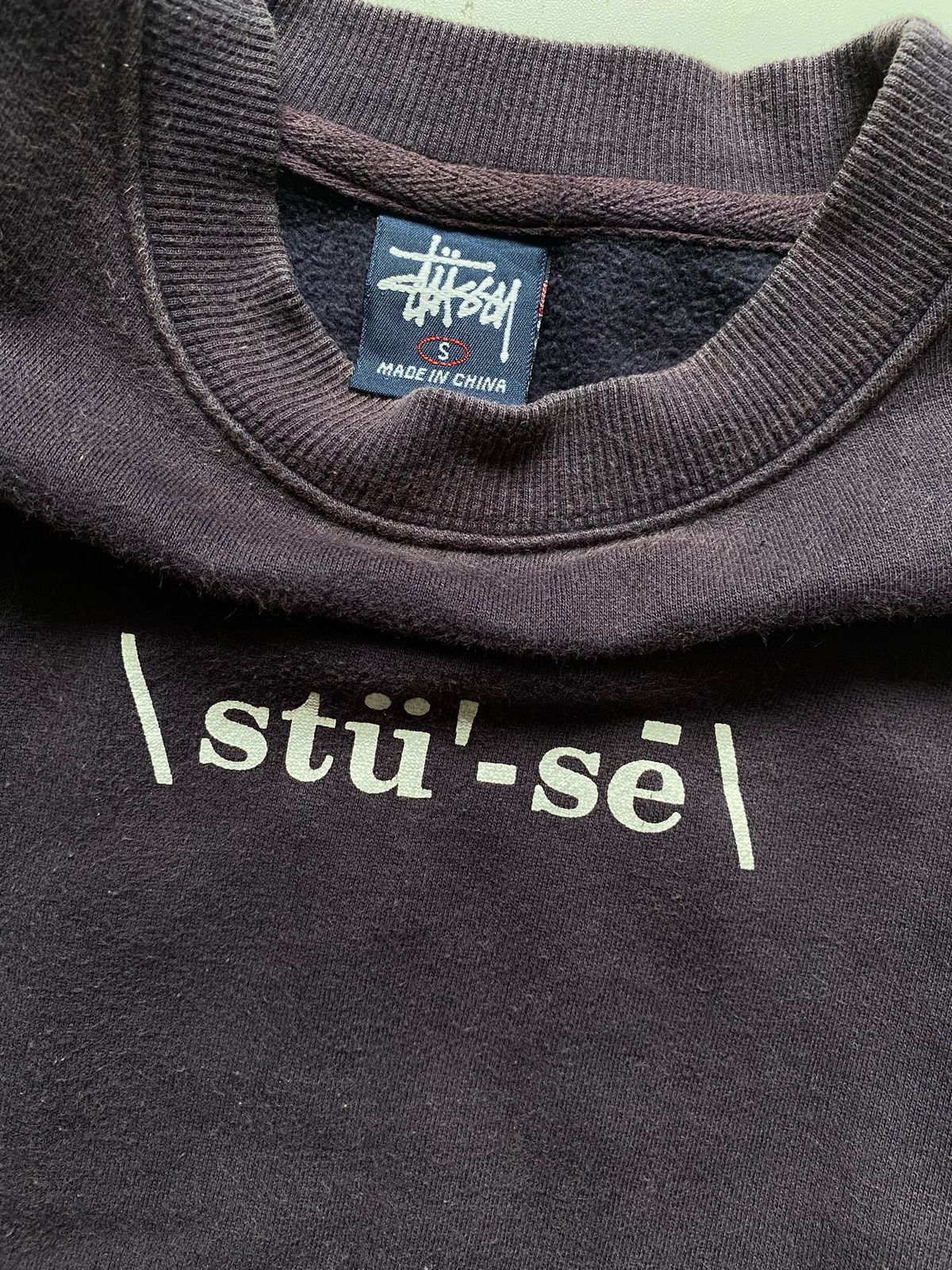 Stussy × Vintage Vintage Stussy Sweatshirt Size US S / EU 44-46 / 1 - 3 Thumbnail