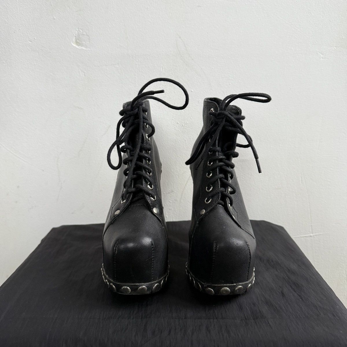 Jeffrey Campbell Havana Last by Jeffrey Campbell Handmade Leather Boots Size US 5.5 / IT 35.5 - 4 Thumbnail