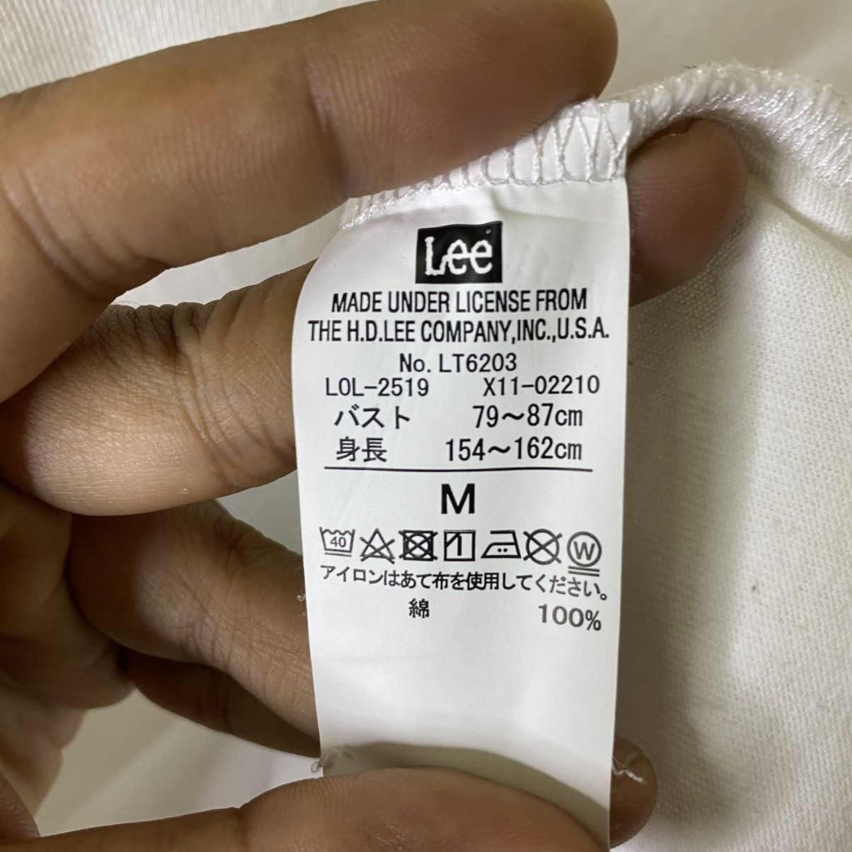 Lee × Vintage Vintage Lee Denim Work Clothes LS T Shirt Size US M / EU 48-50 / 2 - 4 Thumbnail