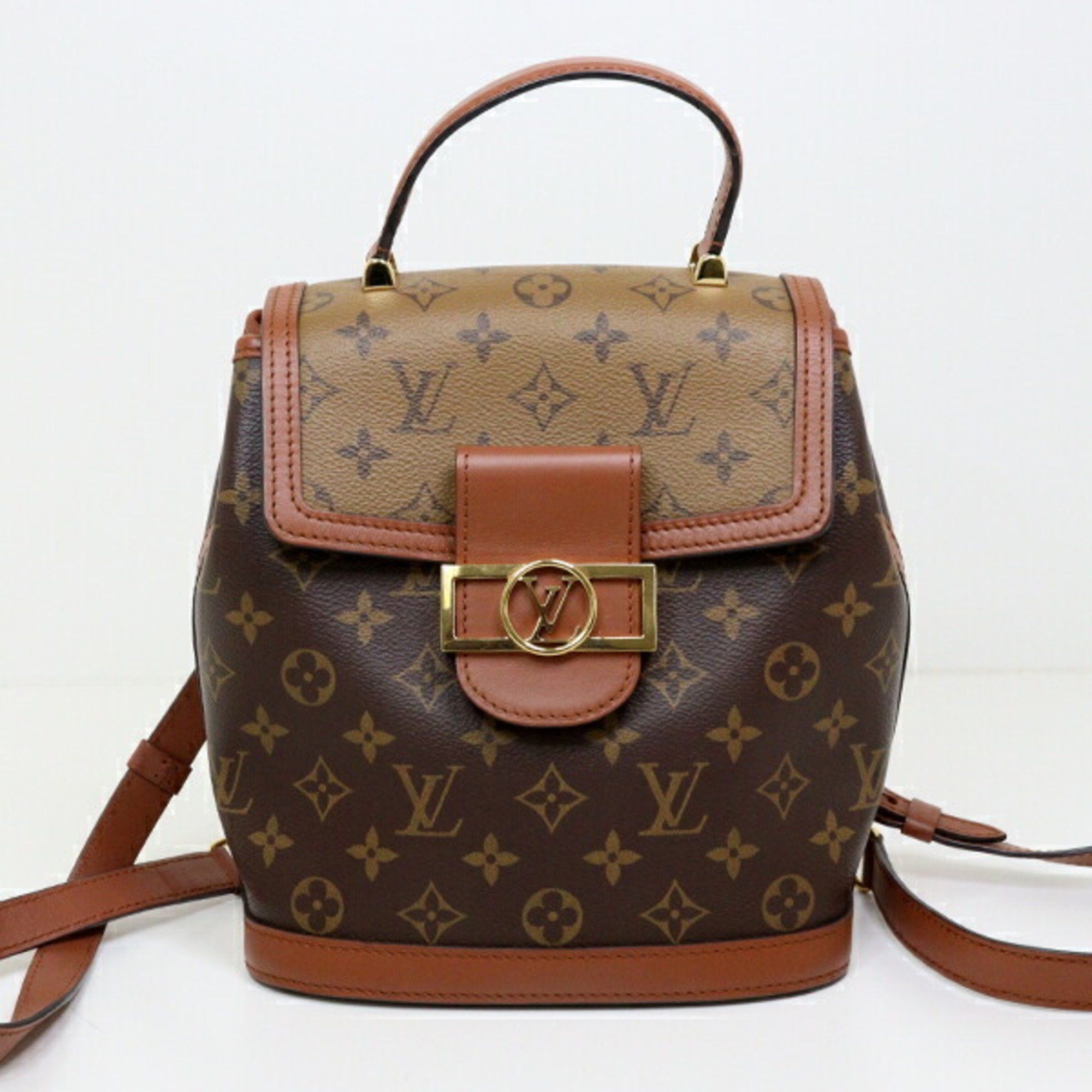 Louis Vuitton Louis Vuitton Dauphine Backpack M45142 Brown Size ONE SIZE - 1 Thumbnail
